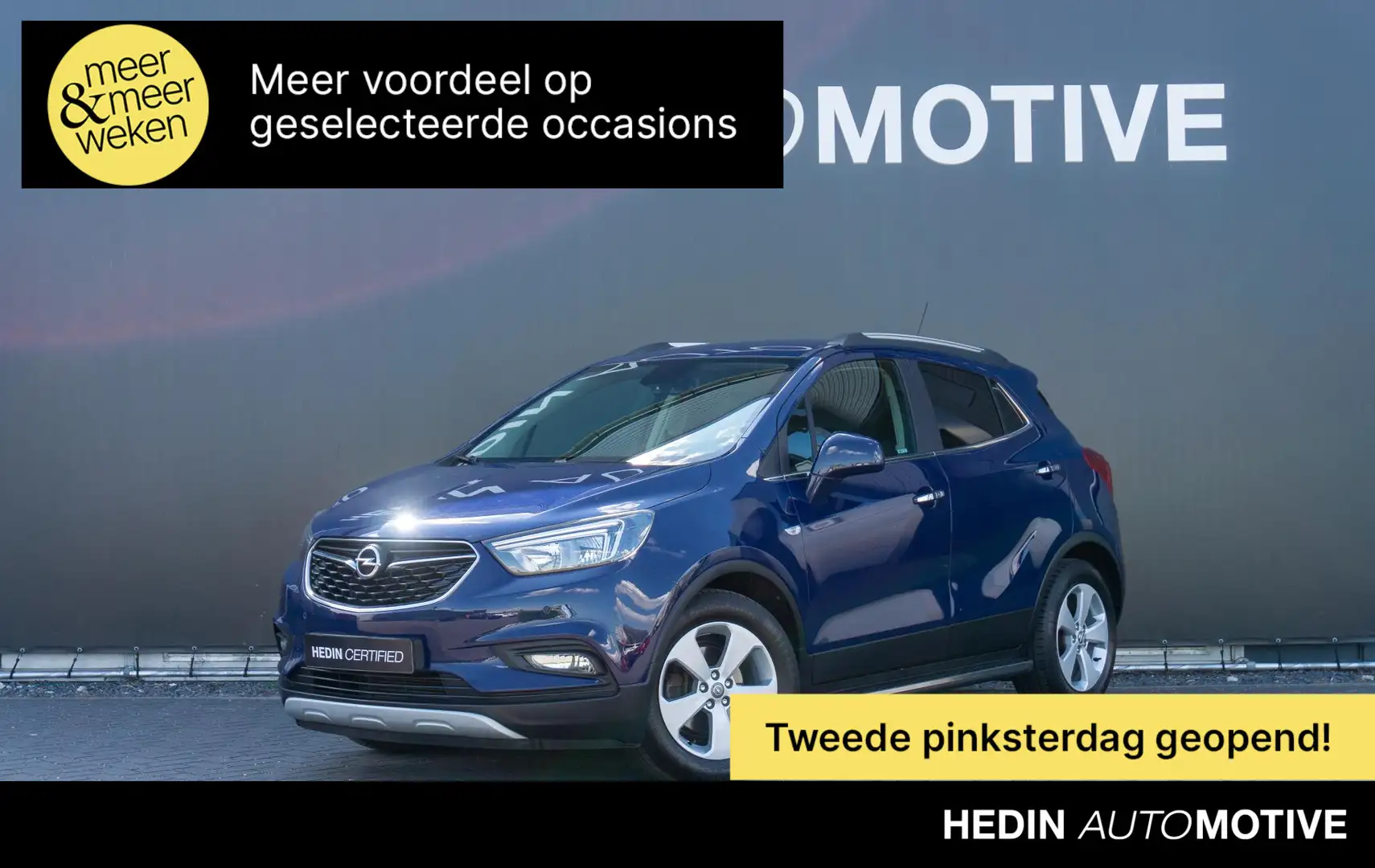 Opel Mokka X 1.4 Turbo 140PK Innovation | 36.000KM | NAVIGATIE Blauw - 1
