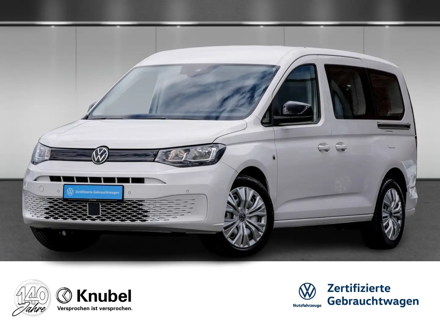 Volkswagen Caddy Maxi 2.0 TDI DSG Navi Tel. DAB+ ACC Weiß - 1