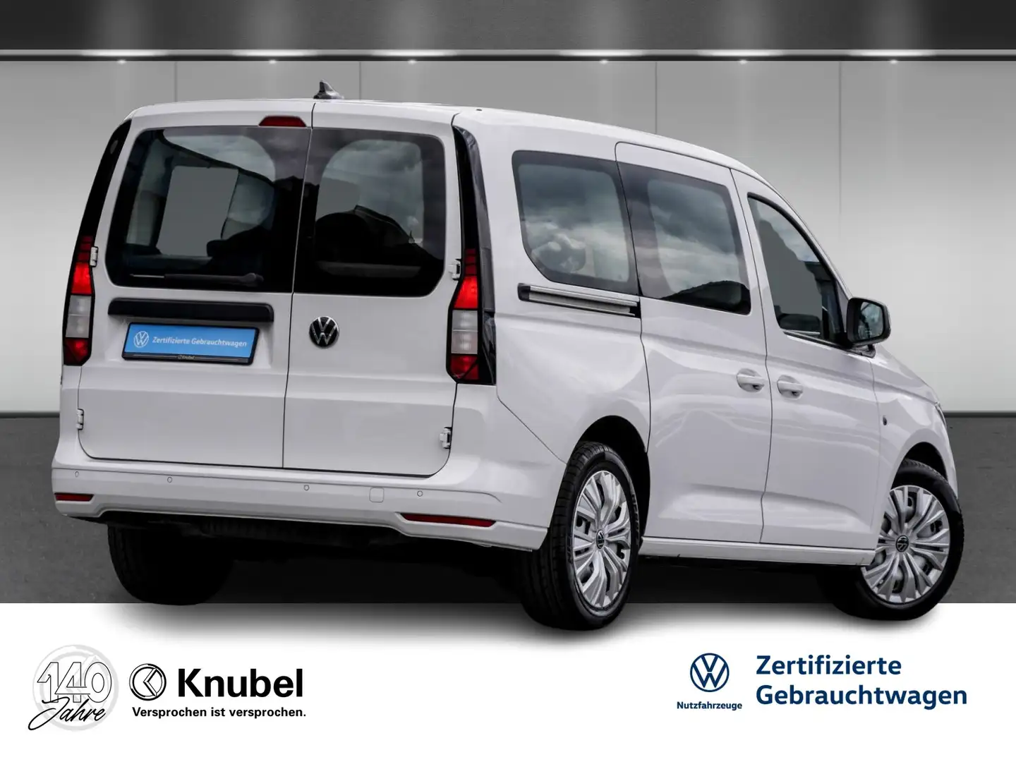 Volkswagen Caddy Maxi 2.0 TDI DSG Navi Tel. DAB+ ACC Weiß - 2