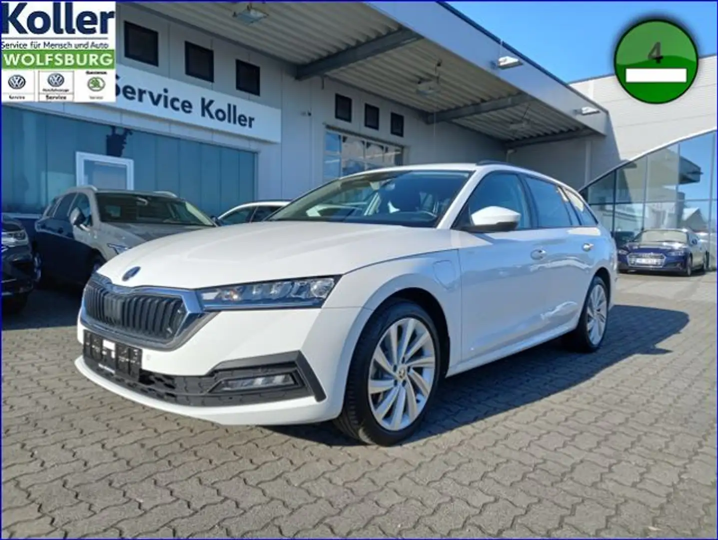Skoda Octavia Combi 1.4 TSI iV DSG APP beh.Lenkrad LED Fehér - 2