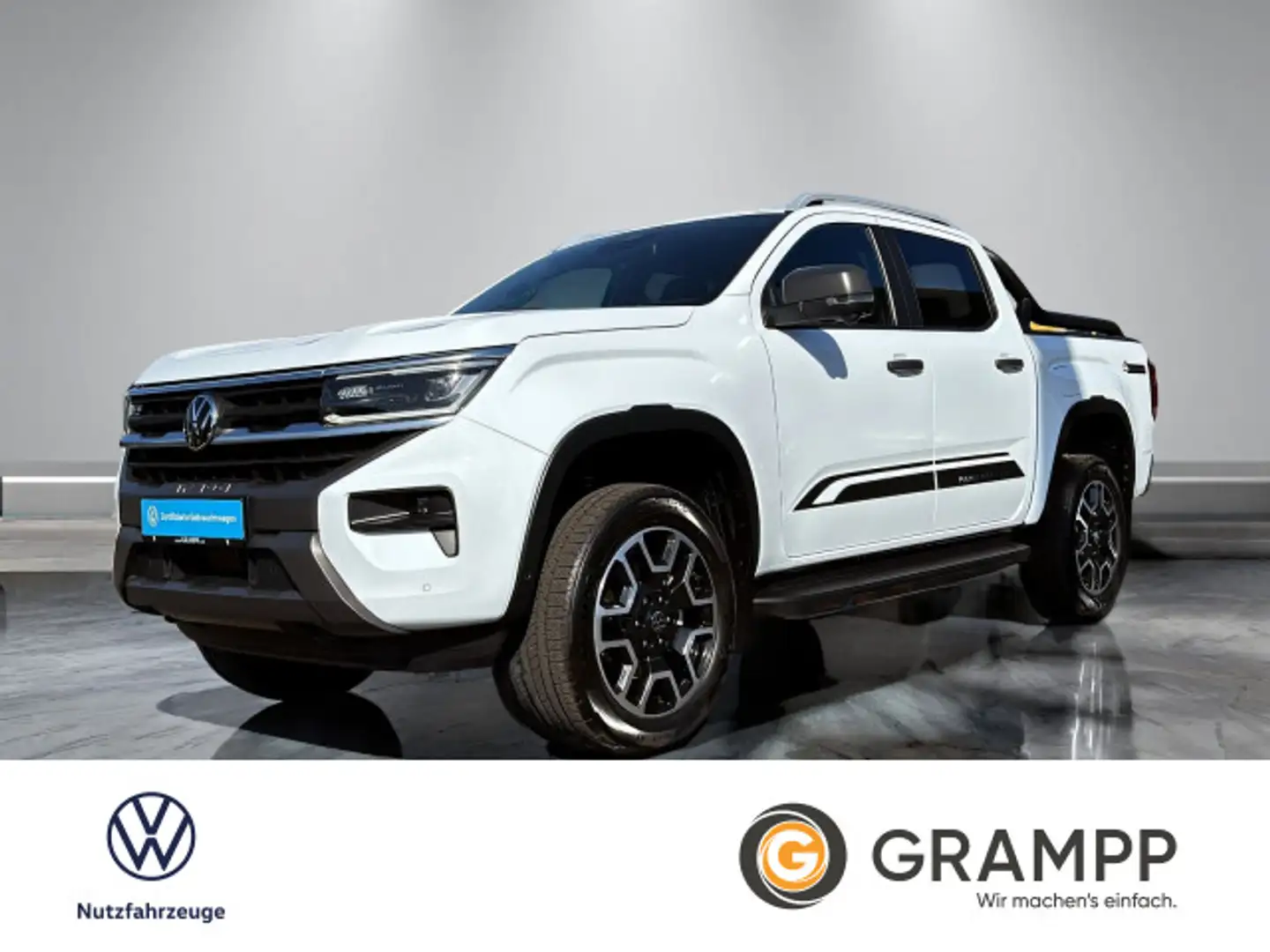 Volkswagen Amarok PanAmericana DC 3.0TDI 4M +AHK+STDHZG+ Weiß - 2