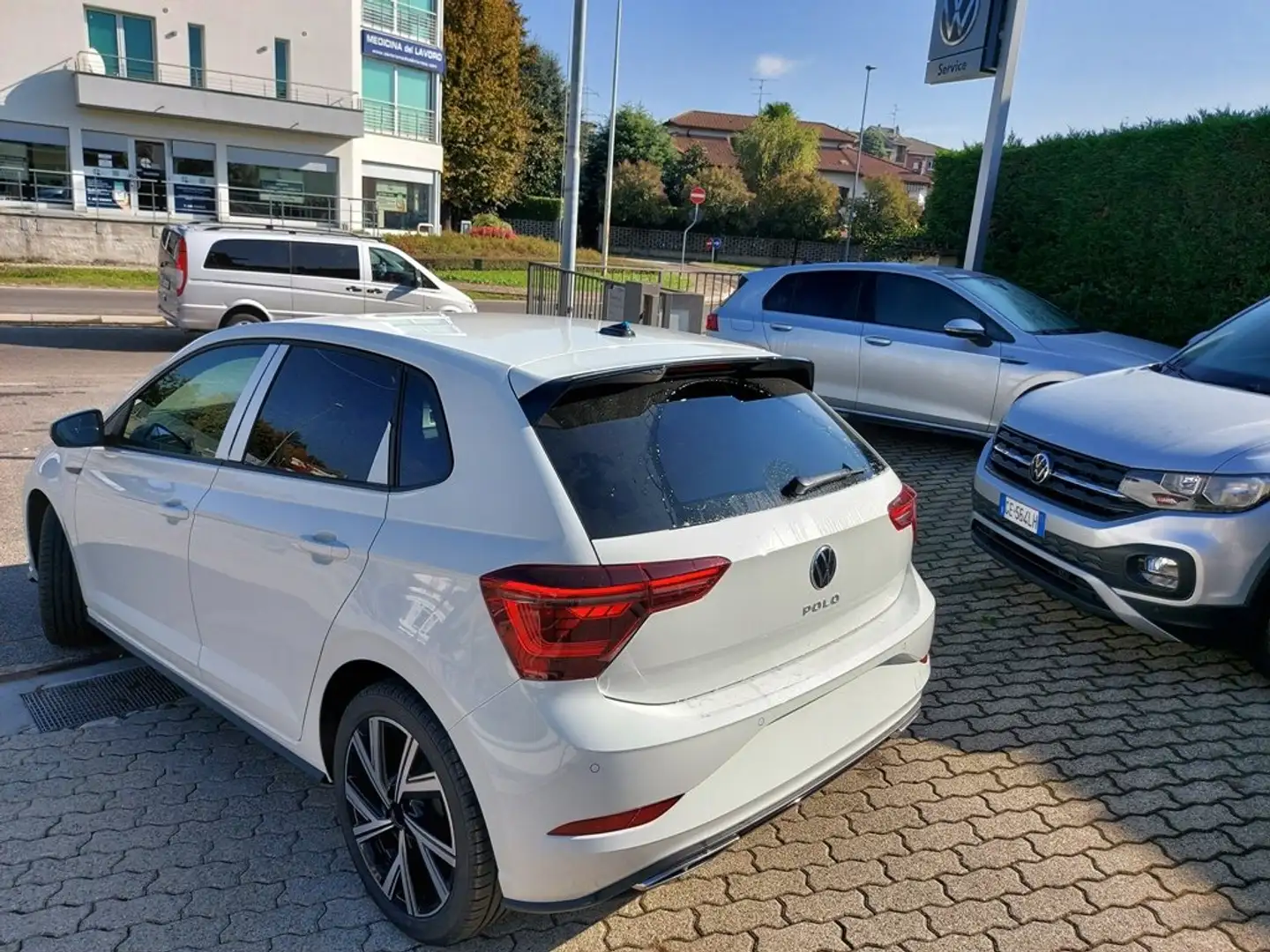 Volkswagen Polo 1.0 TSI R-Line PLUS 95 Cv Exterior ed Interior R Bianco - 1