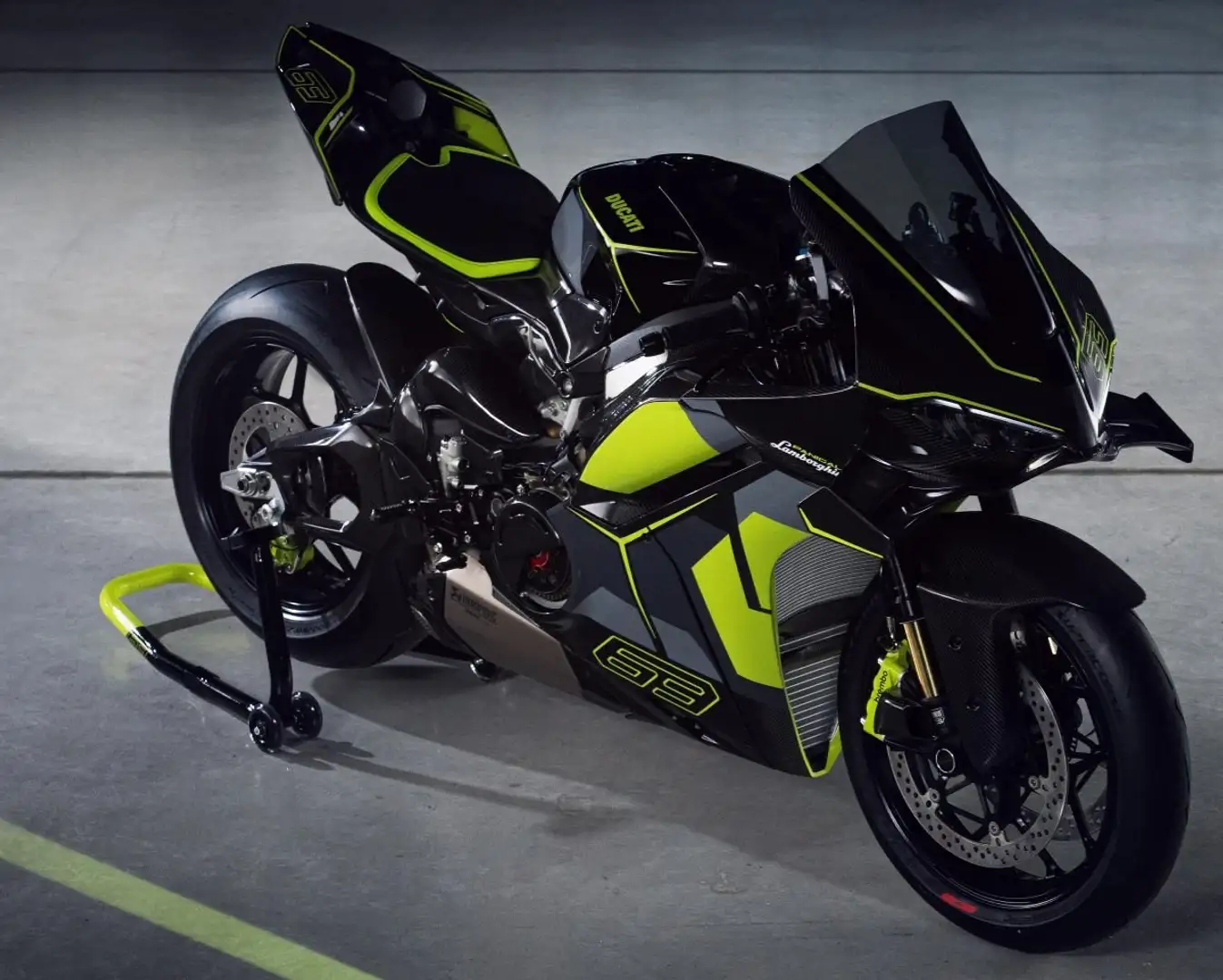 Ducati Panigale V4 S Lamborghini Zwart - 1