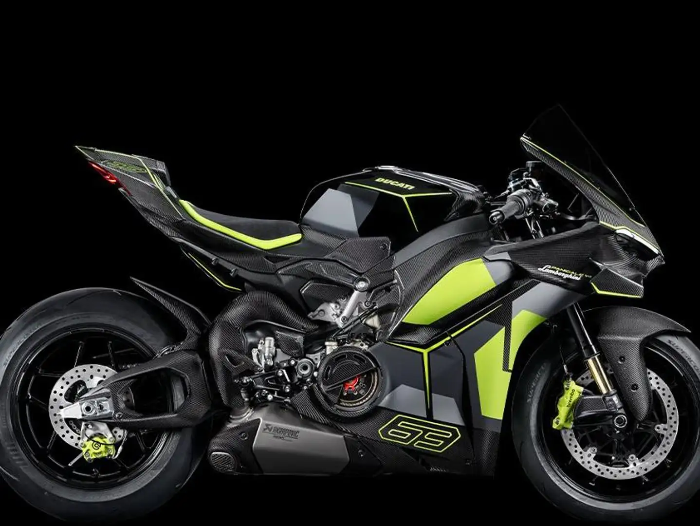 Ducati Panigale V4 S Lamborghini Zwart - 2