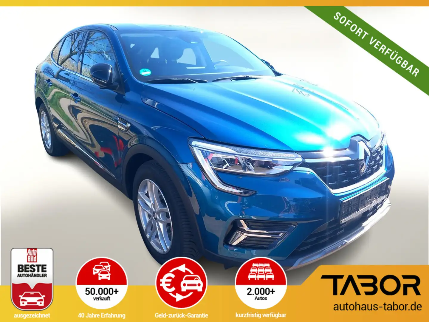 Renault Arkana TCe 140 EDC Intens LED Nav PDC Kam SHZ Blau - 1