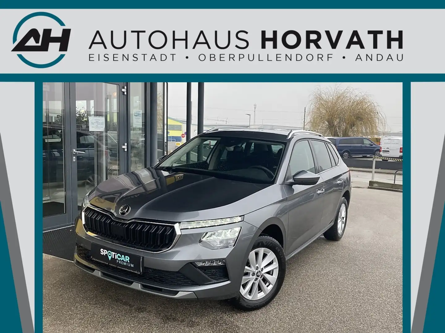 Skoda Kamiq 1,0 TSI Selection!LED,SMARTLINK,KAMERA,PDC! Grau - 1