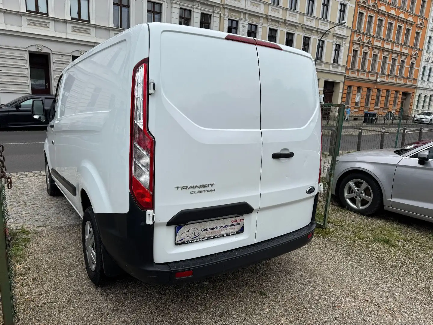 Ford Transit Custom Kasten 1-Hand Scheckheft TÜV neu Weiß - 2