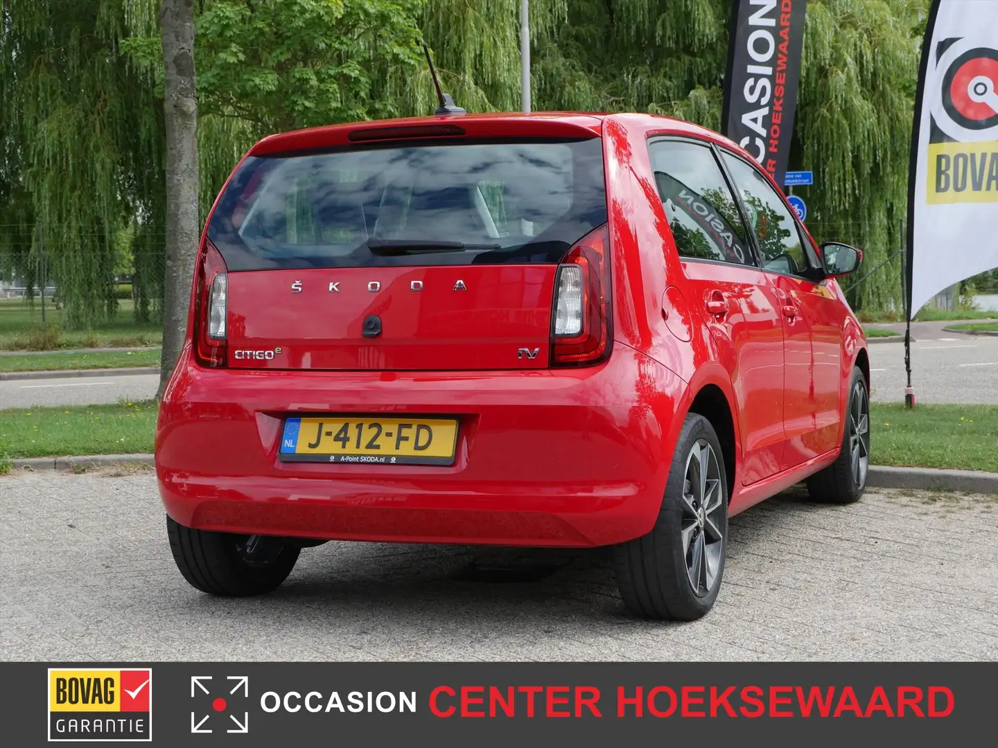 Skoda Citigo e-iV EV 83pk Style | Cruise | Climate | Bluetooth Rouge - 2