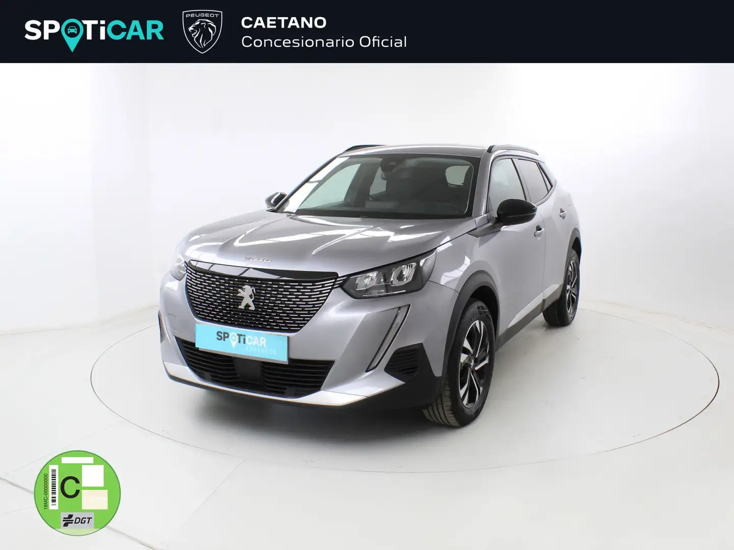 Peugeot 2008 1.2 PureTech S&S Allure 100 Gris - 1