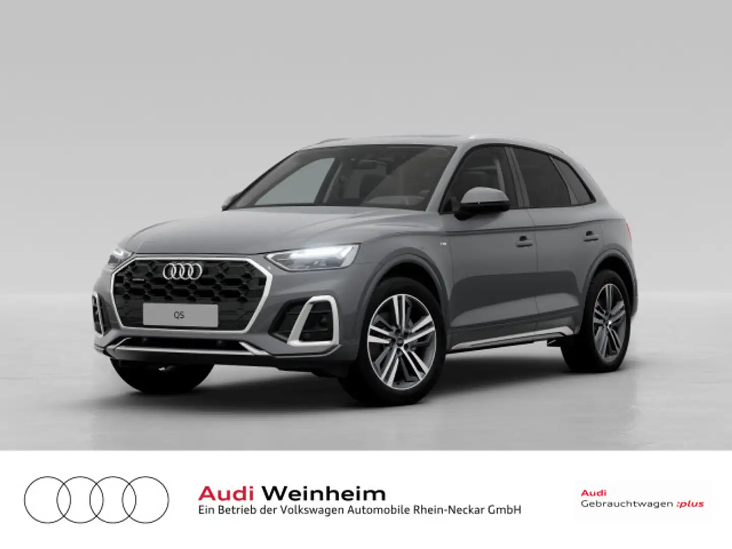 Audi Q5 40 TDI quattro S-Line LED Panoramadach uvm Grau - 2