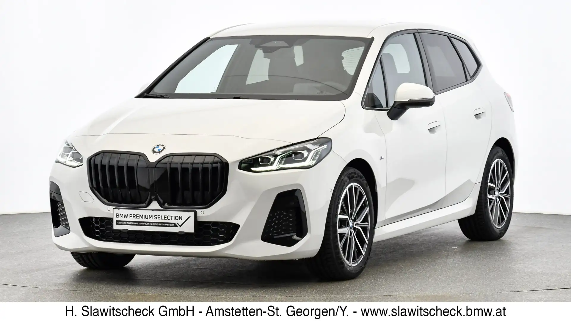 BMW 218 d Active Tourer Weiß - 1