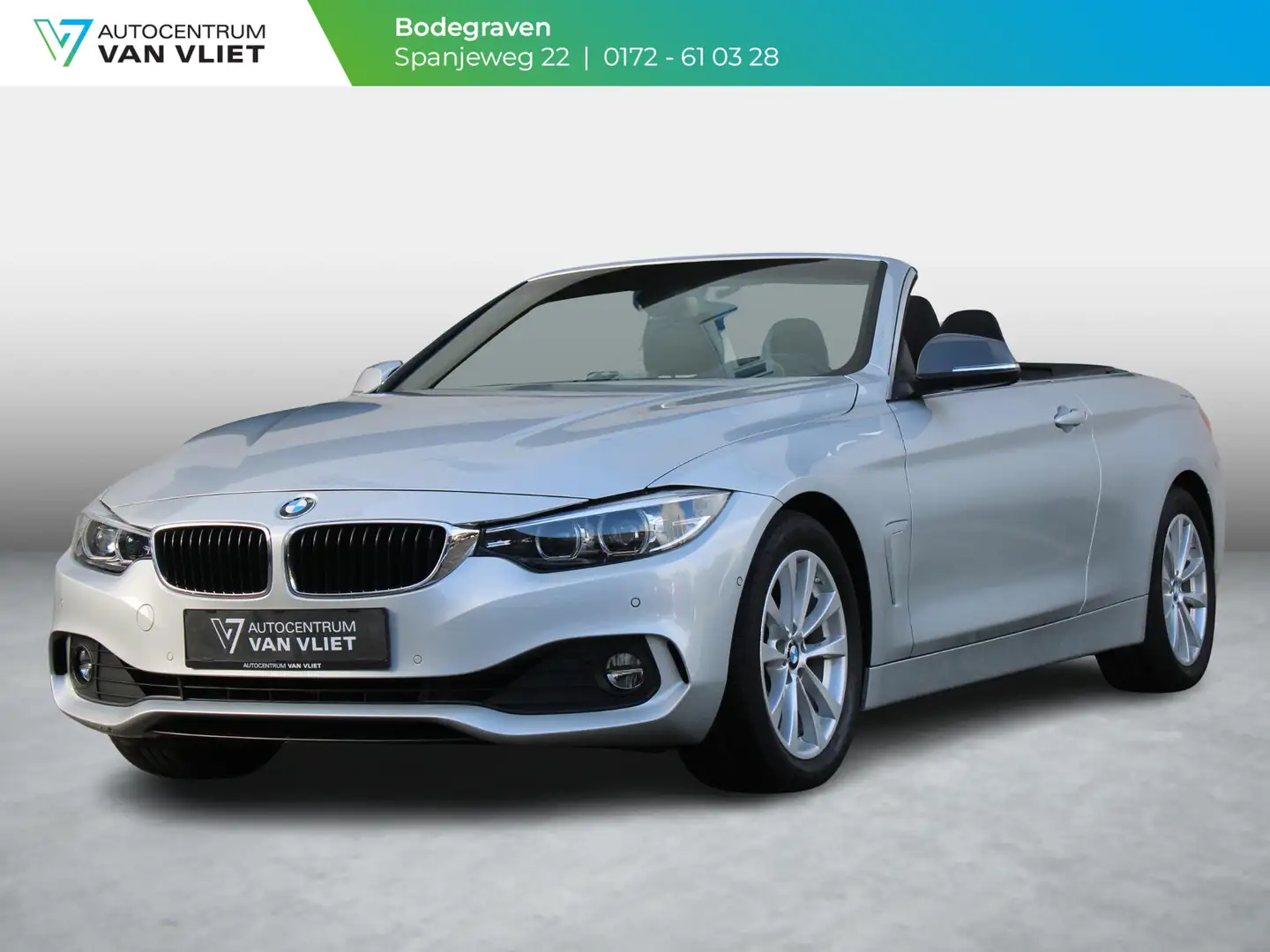 BMW 420 4-serie Cabrio 420i Executive | HARDTOP | NAVIGATI Gris - 1