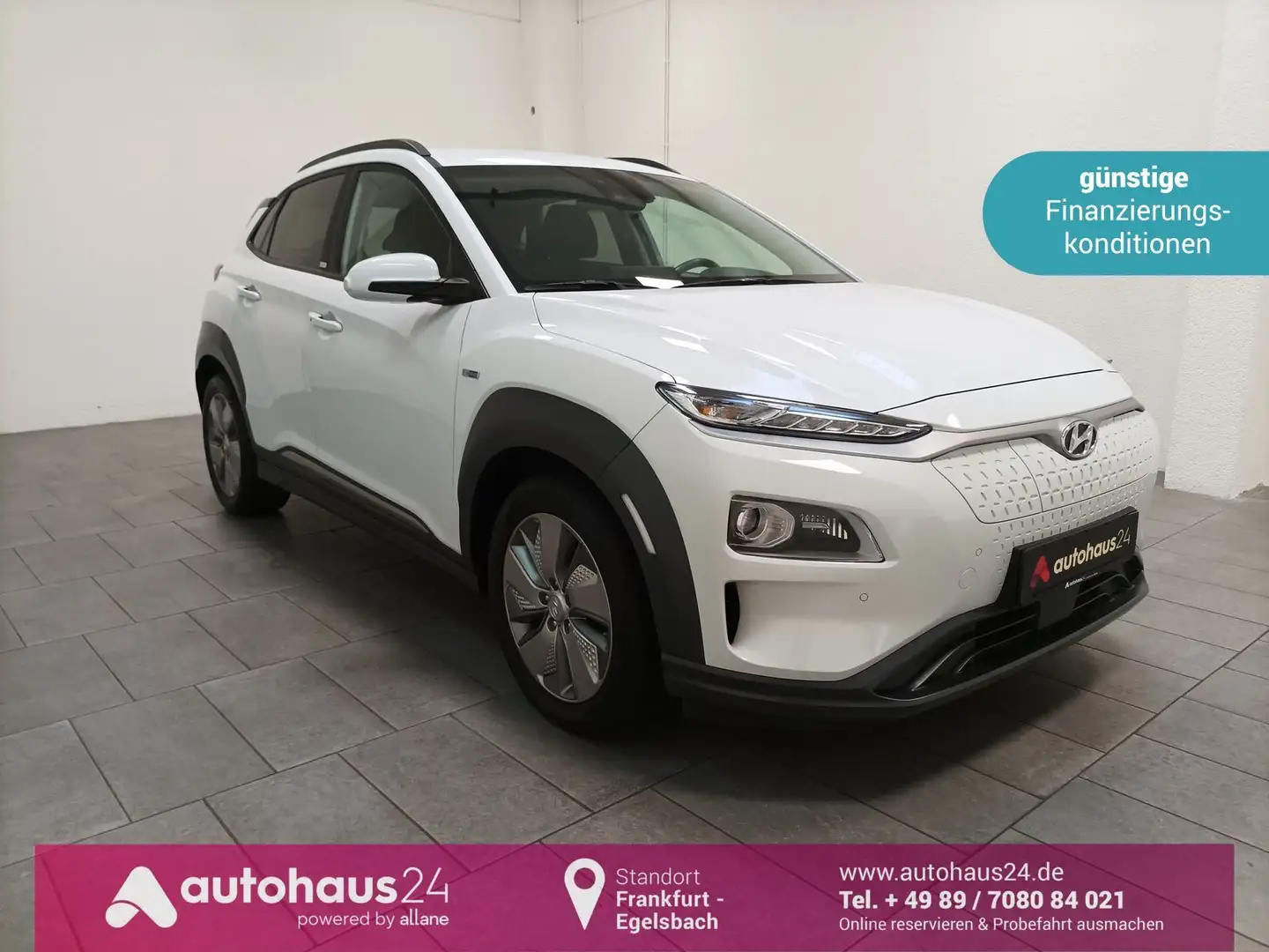 Hyundai Kona Plus Style|Navi|LED|CAM|Lenkrhzg. Blanc - 1