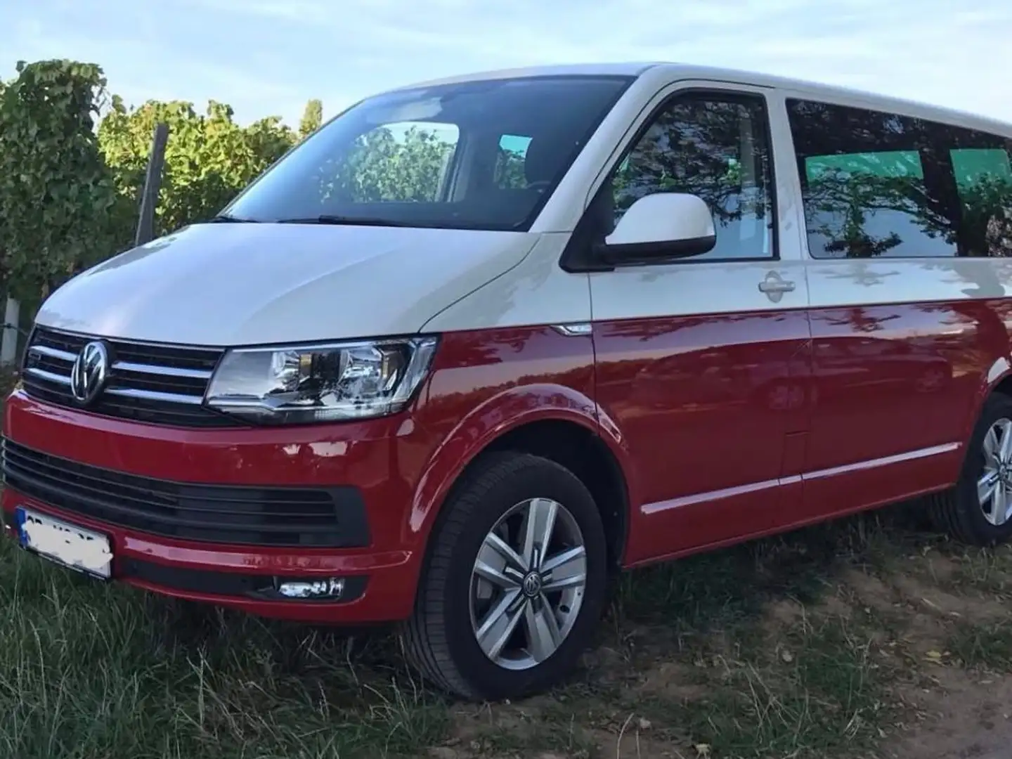 Volkswagen T6 Multivan 2,0l TDI BMT 110 kW Comfortline Rot - 1