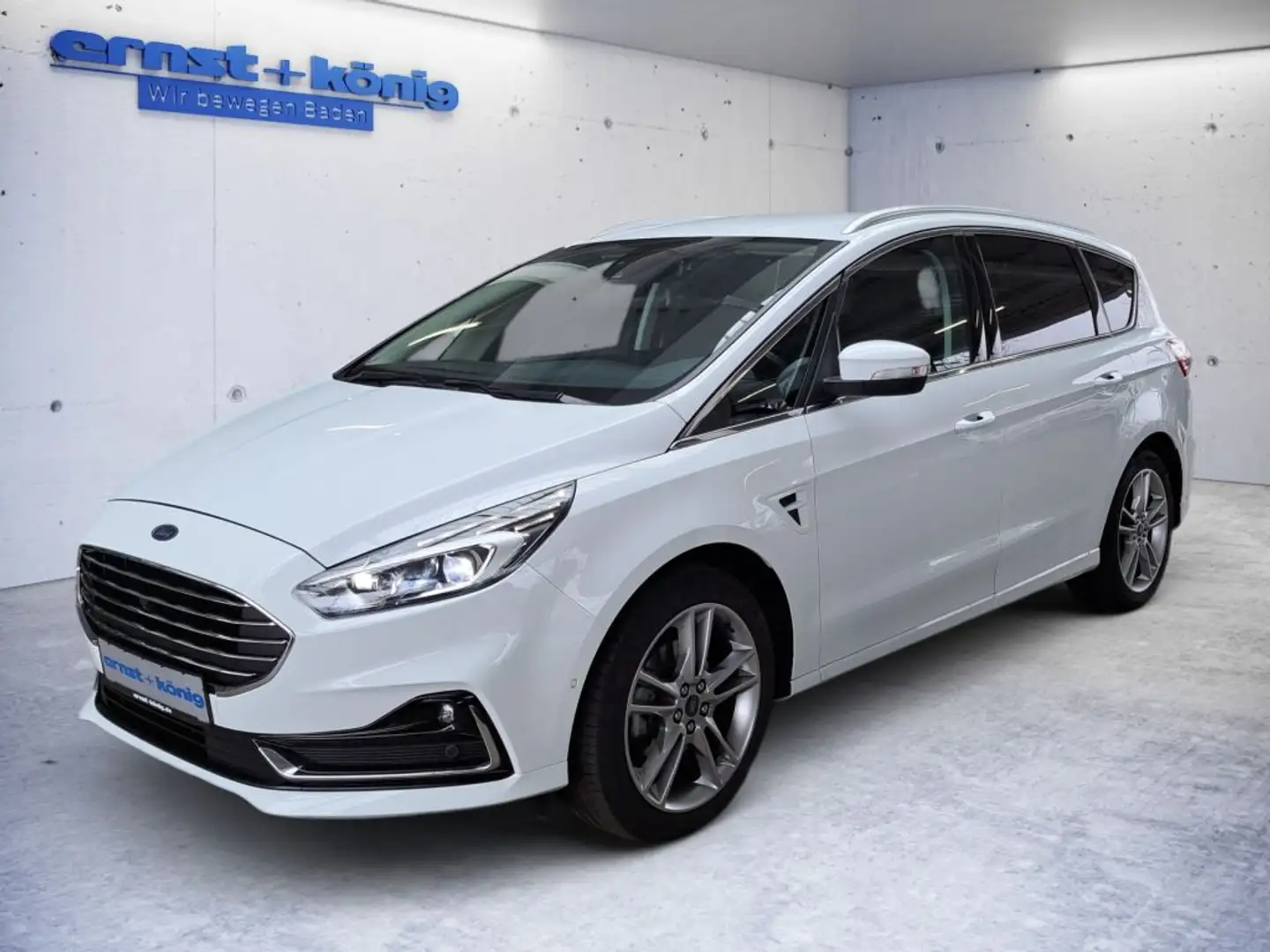 Ford S-Max 2.5 Duratec FHEV TITANIUM LED+Business-P. Blanc - 1