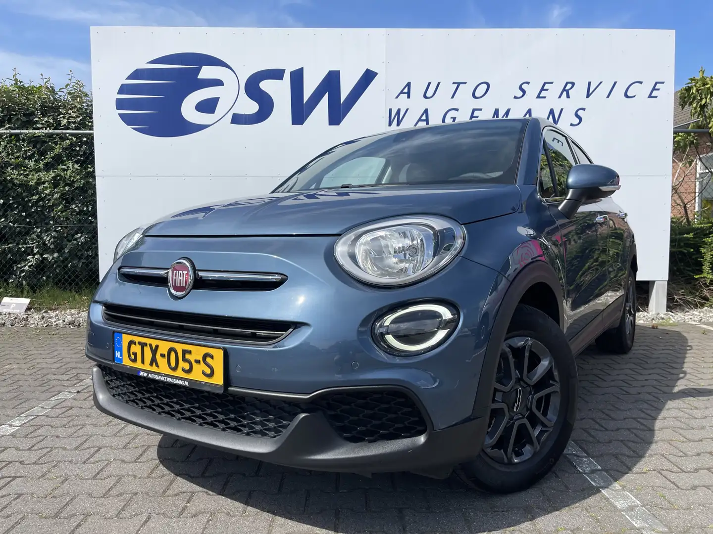 Fiat 500X 1.0 GSE Lounge | Navi | Camera | CarPlay | DAB+ | Kék - 2