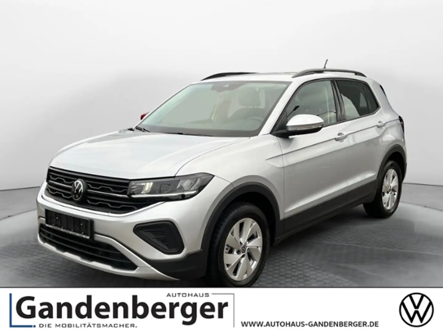 Volkswagen T-Cross 1.0l TSI 95 PS 5-Gang Silber - 1
