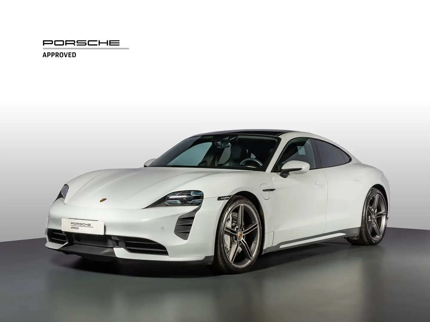 Porsche Taycan turbo 5p.ti Blanc - 1