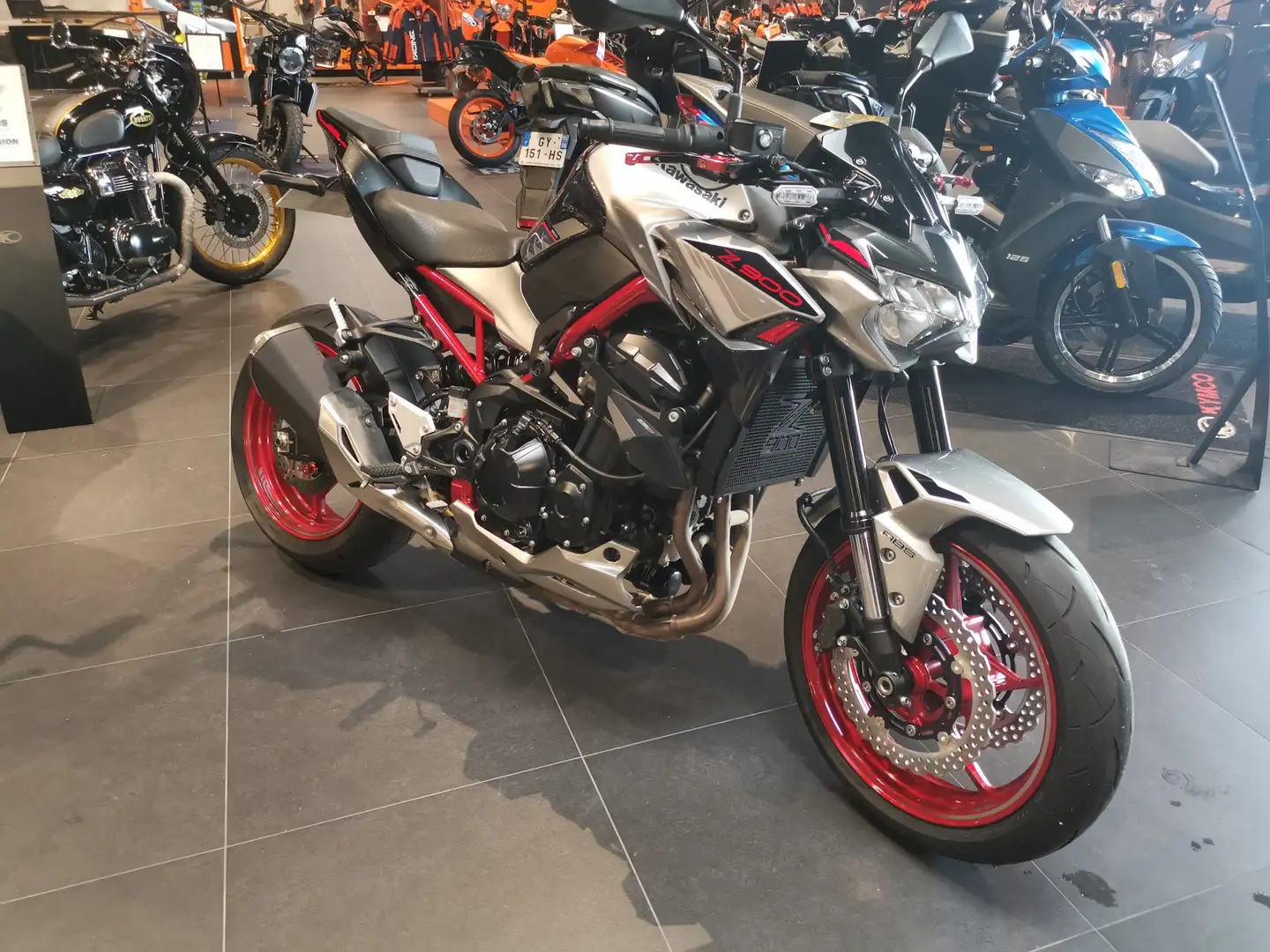 Kawasaki Z 900 Argintiu - 2