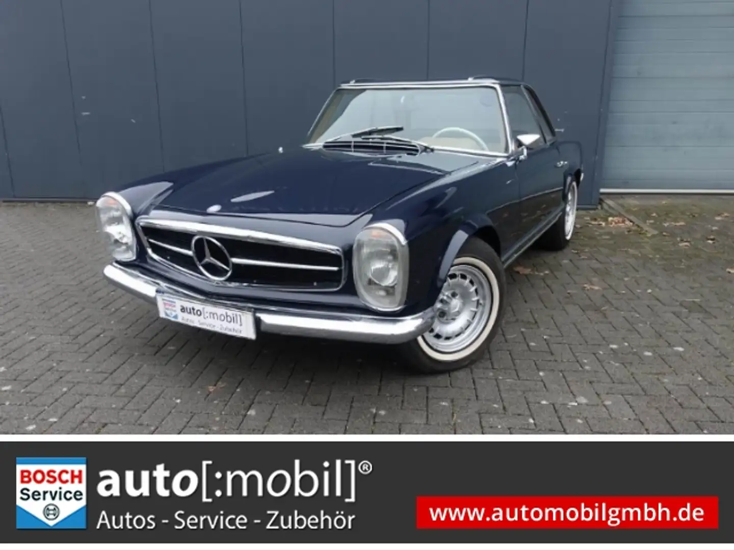 Mercedes-Benz SL 280 Pagode+H-Kennzeichen+LEDER+CABRIO Blau - 1