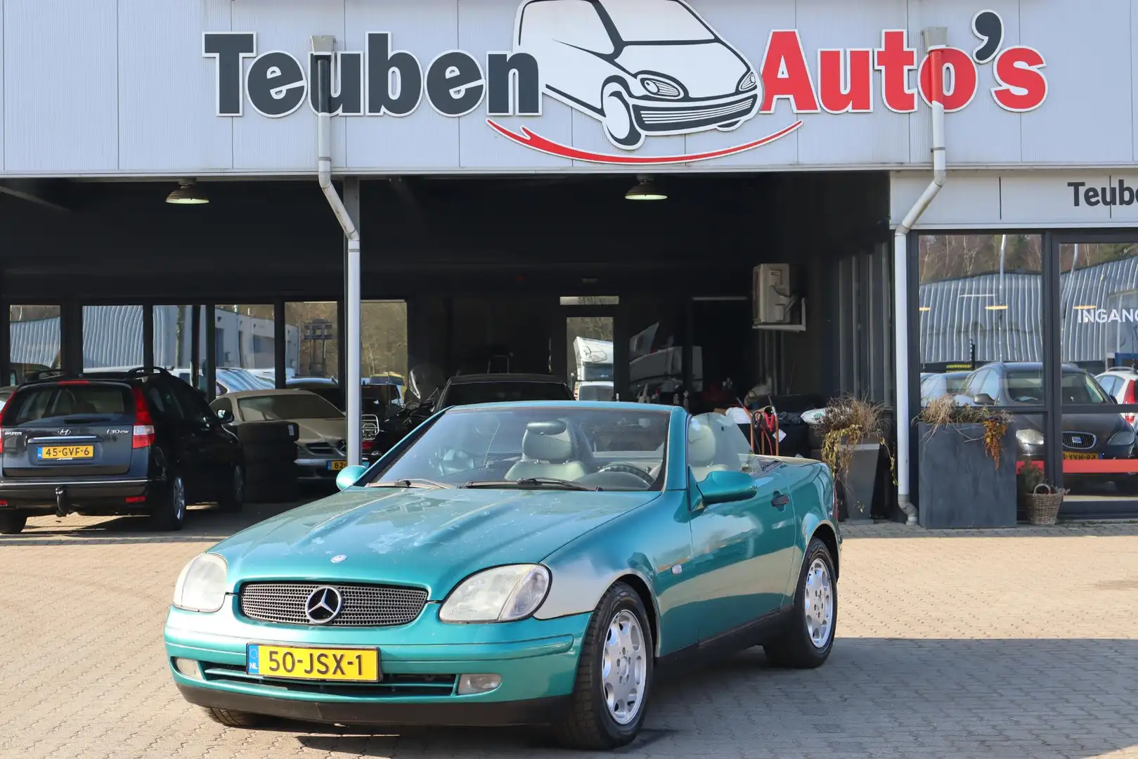 Mercedes-Benz SLK 200 !!ZIE FOTO'S WEBSITE!! Stoelverwarming, Cruise con Groen - 1