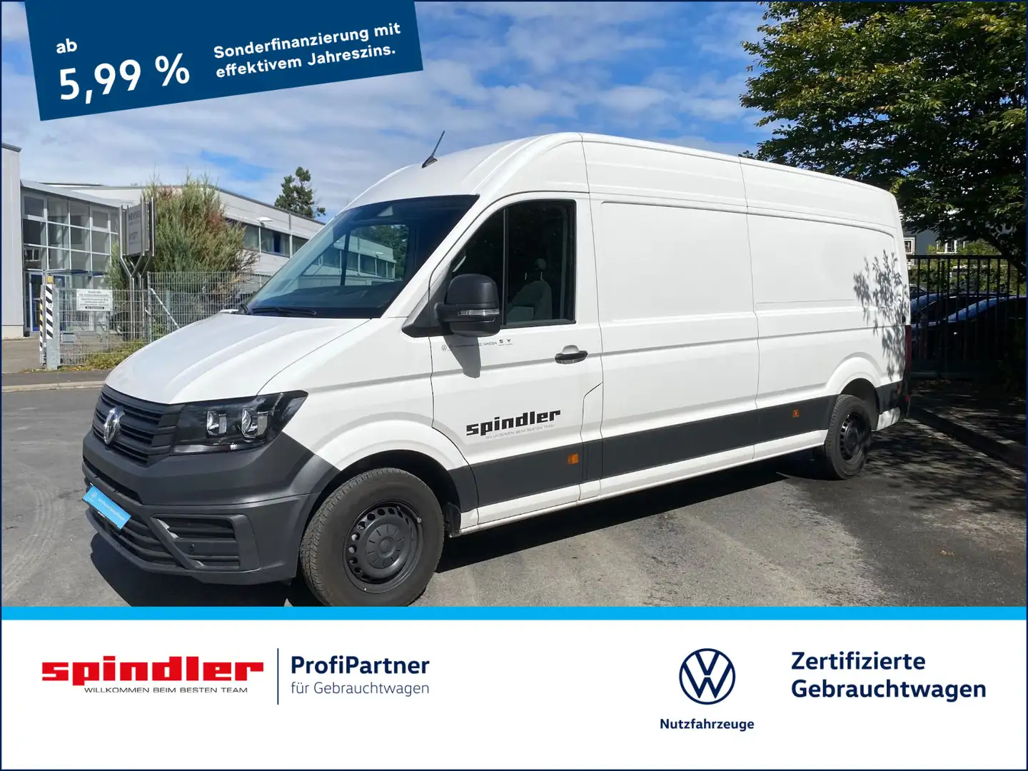 Volkswagen Crafter 35 Kasten L3H2/ Bluetooth, App, RFK, DAB Blanc - 1