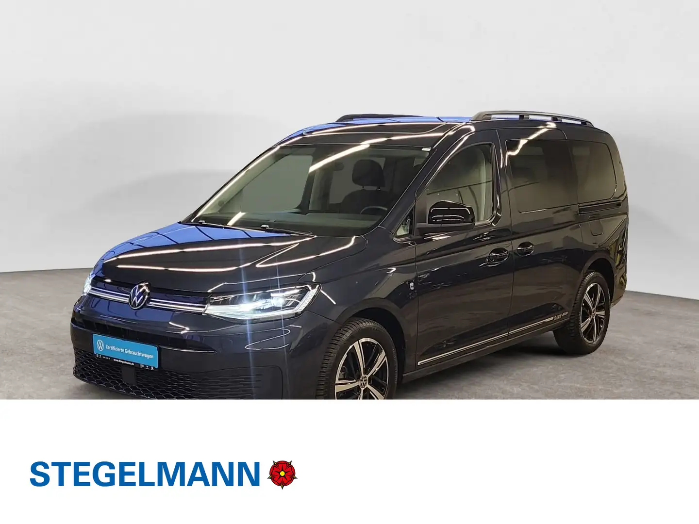 Volkswagen Caddy 5 Maxi 1.5 TSI Dark Label 7-Sitzer *AHK*Pa Bleu - 1