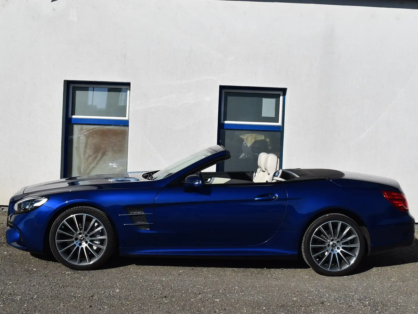 Mercedes-Benz SL 500 AMG-line V8 Vollausstattung Blau - 1