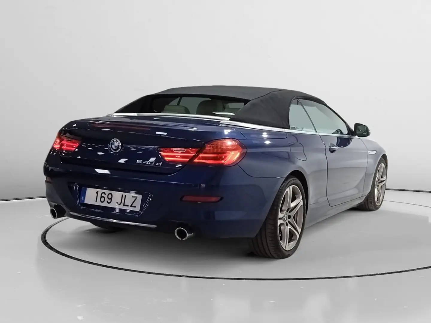BMW 640 640dA Cabrio Albastru - 2