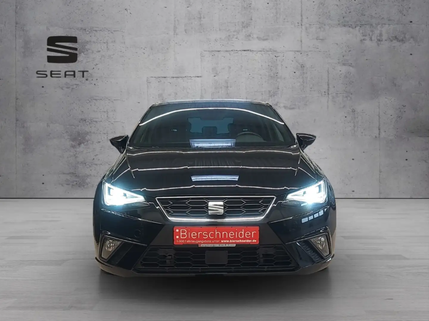 SEAT Ibiza 1.0 TSI DSG FR LED NAVI GRA PDC KAMERA SHZ Schwarz - 2