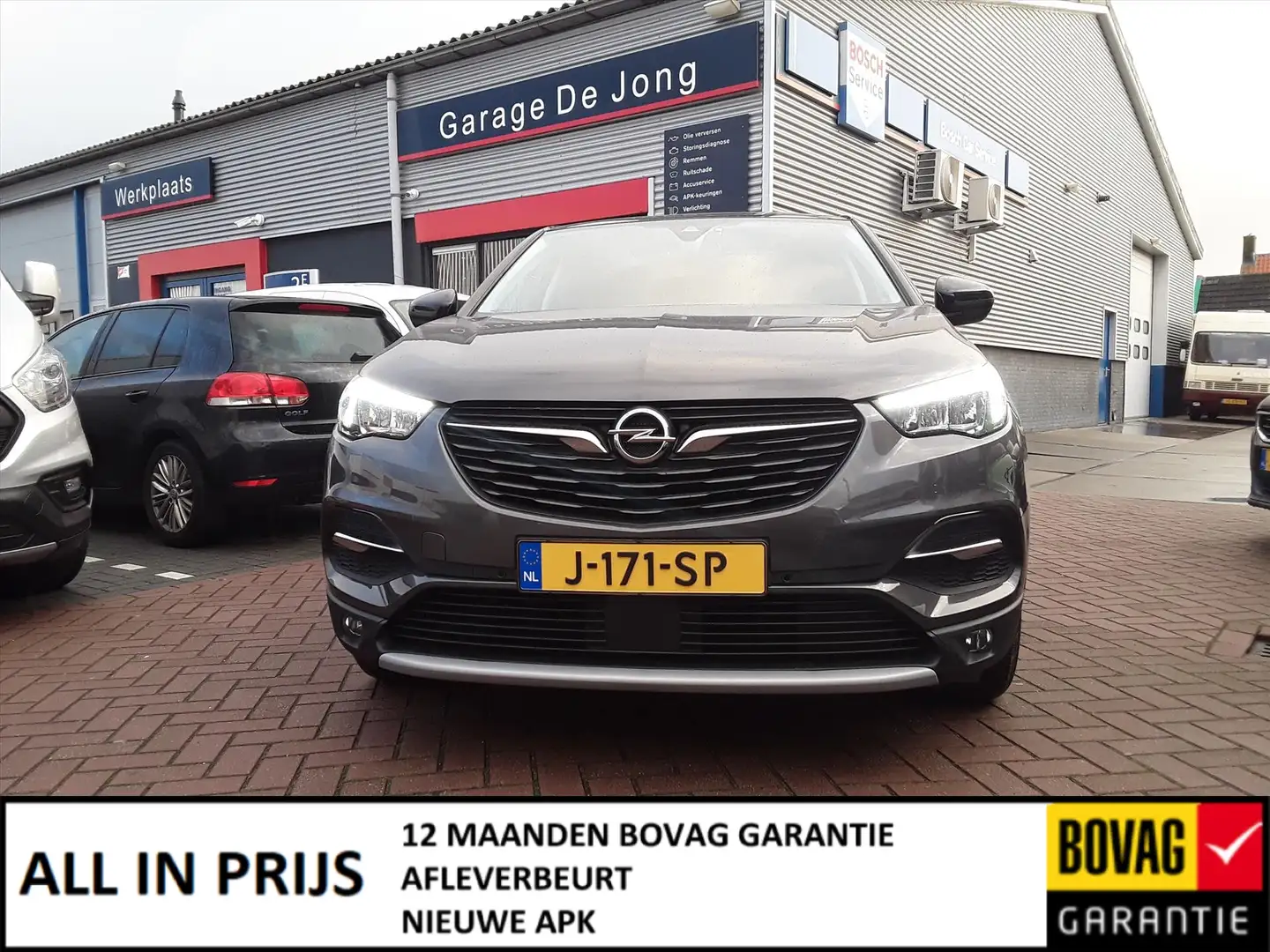 Opel Grandland X 1.2 Turbo 130pk S&S Innovation Grijs - 1