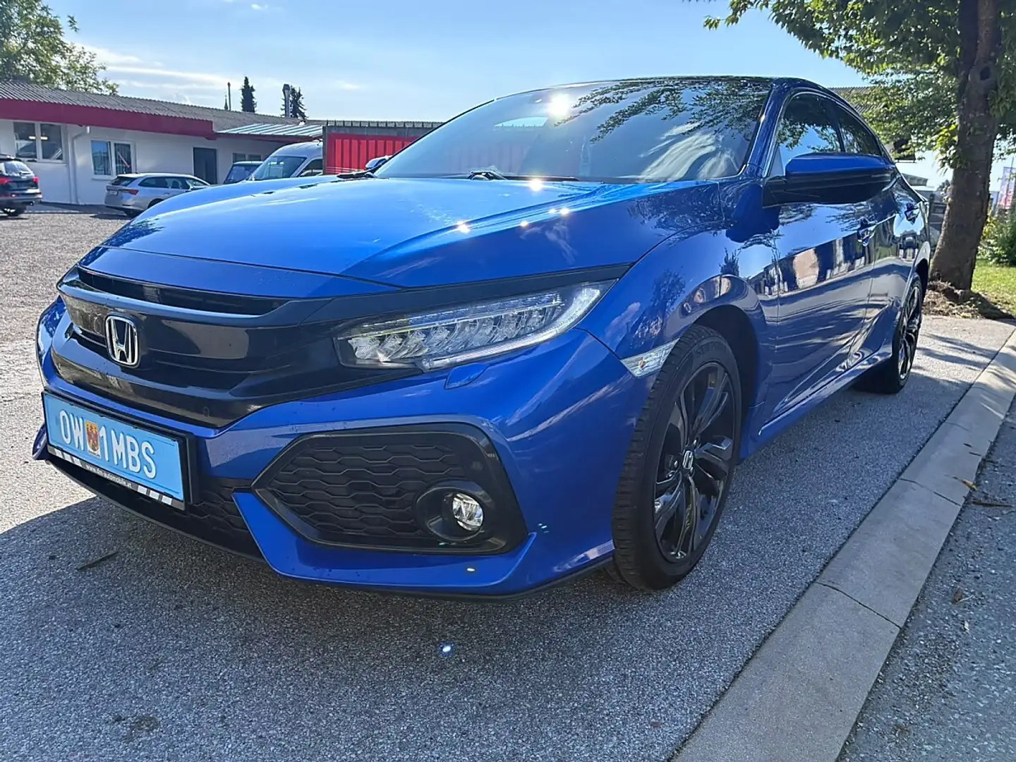 Honda Civic 1.6 i-DTEC 1.6 Executive (EURO 6d-TEMP) Blau - 1