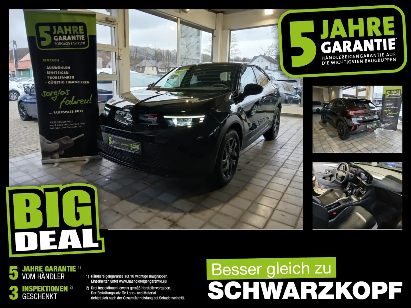 Opel Mokka 1.2T Rückfahrkamera,Sitzheizung,USB Schwarz - 1