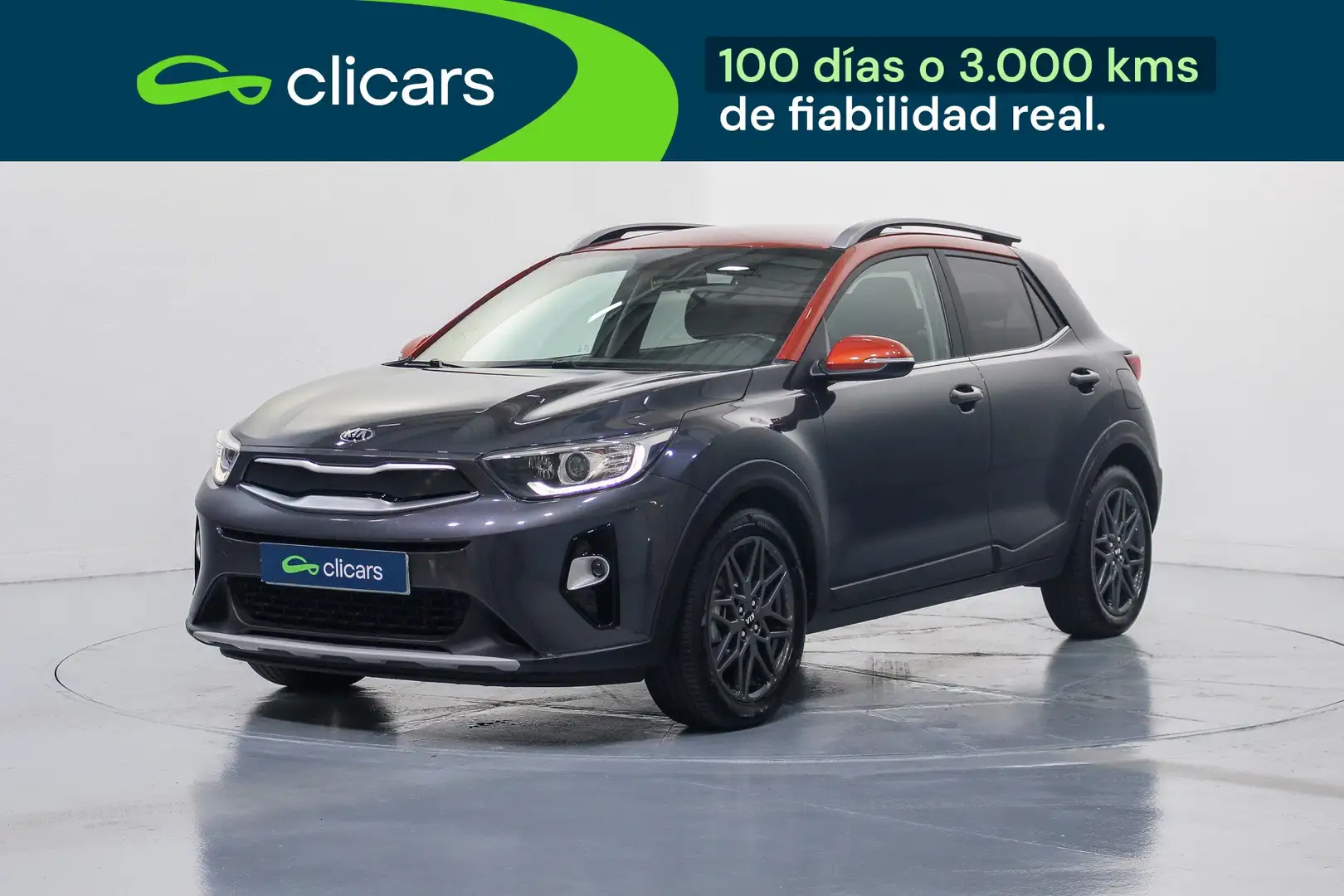 Kia Stonic 1.0 T-GDi Eco-Dynamic Black Edition DCT 120 Gris - 1