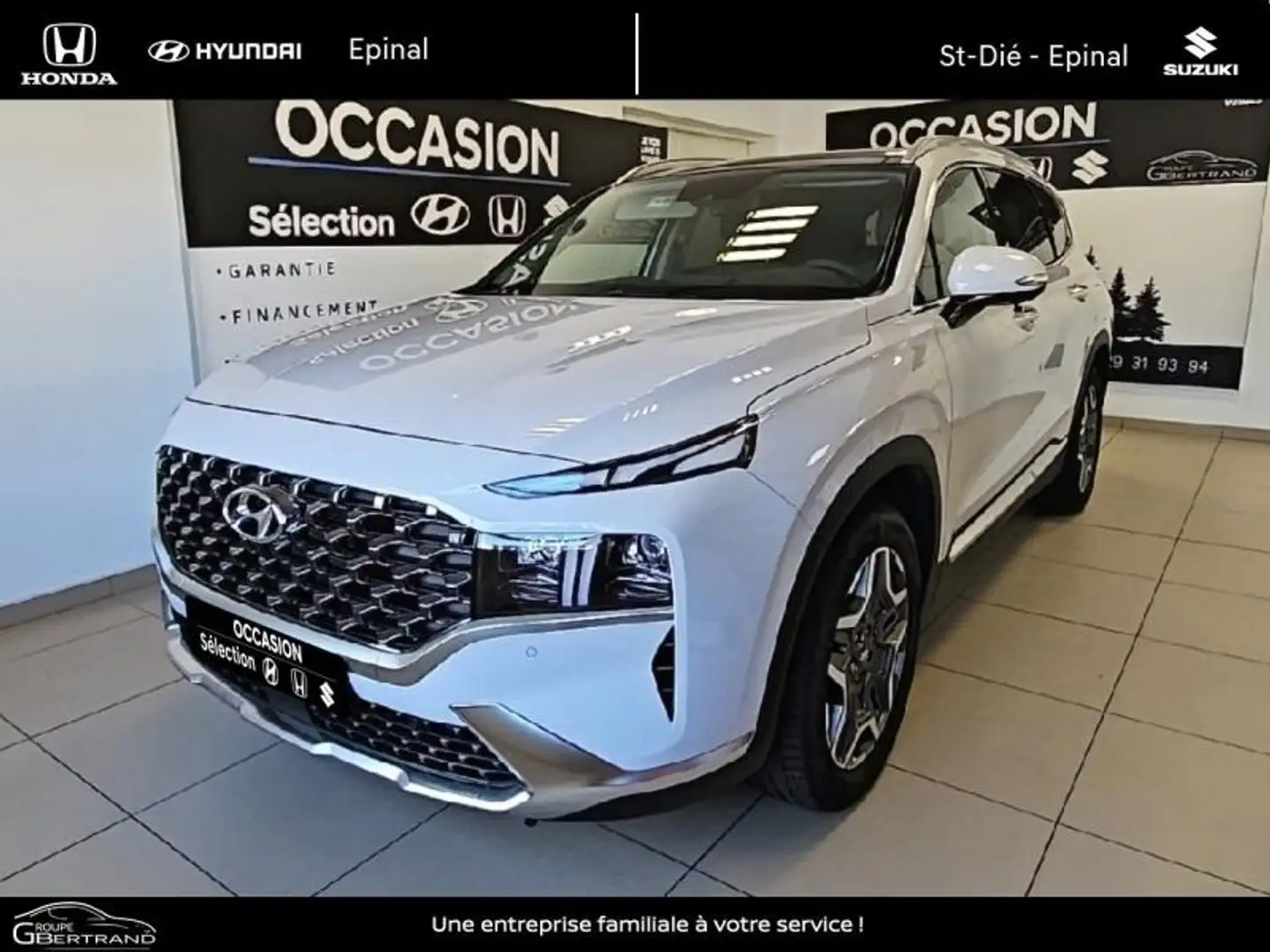 Hyundai SANTA FE 1.6 T-GDI 265ch Plug-In Executive BVA6 HTRAC Argent - 1