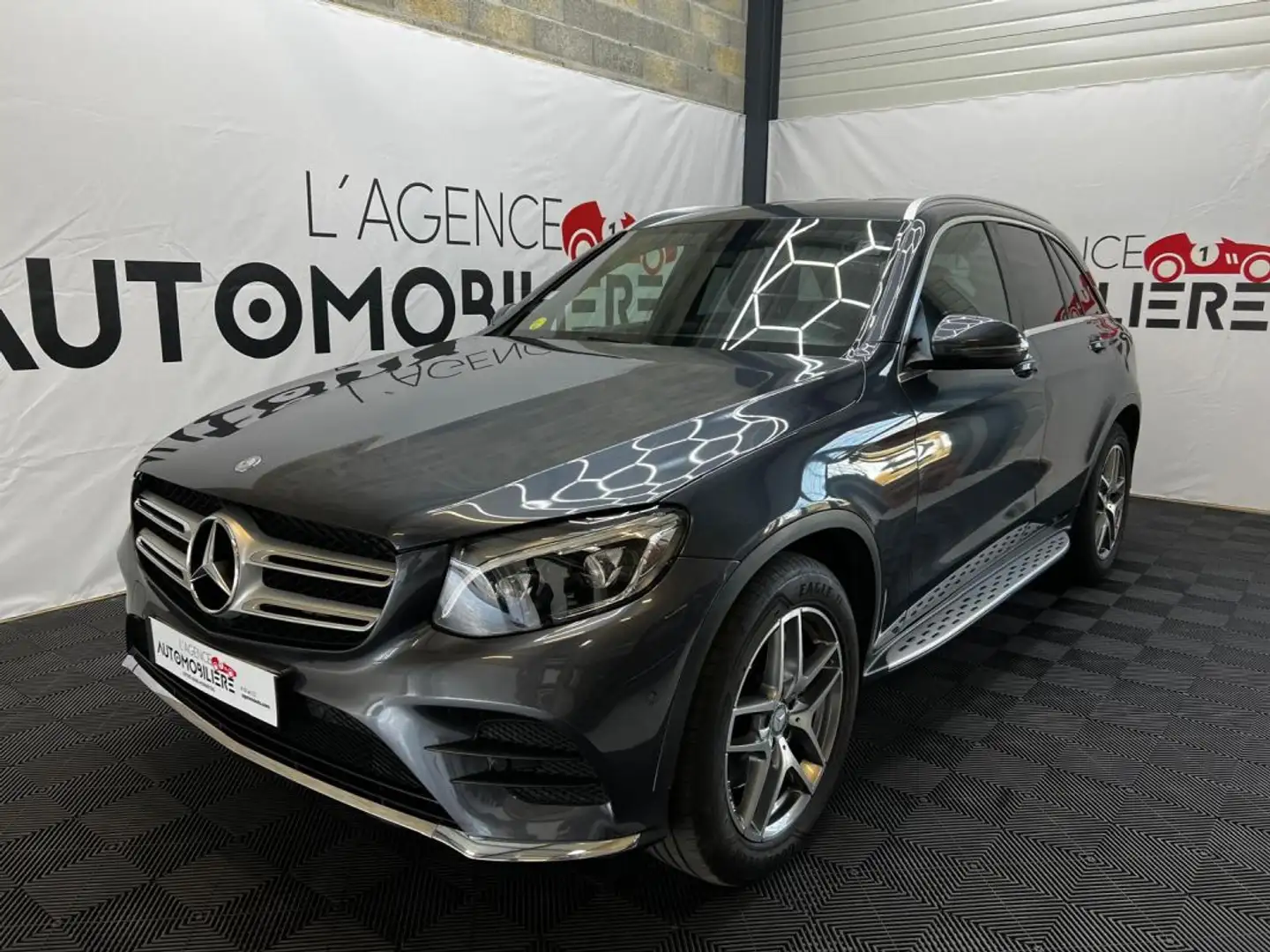 Mercedes-Benz GLC 250 Classe 250d 204ch Sportline 4Matic 9G-Tronic Gris - 1
