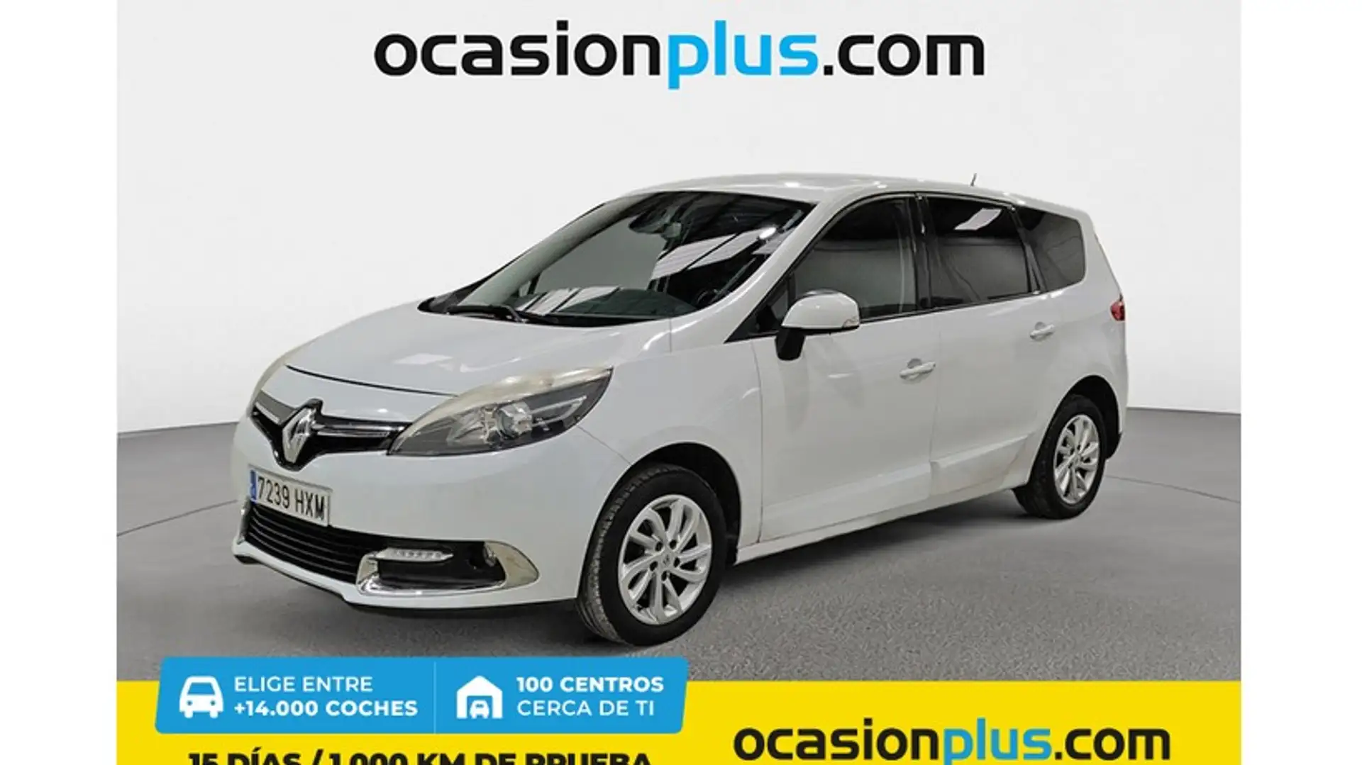 Renault Grand Scenic 1.5dCi Energy Dynamique 5pl. Blanc - 1
