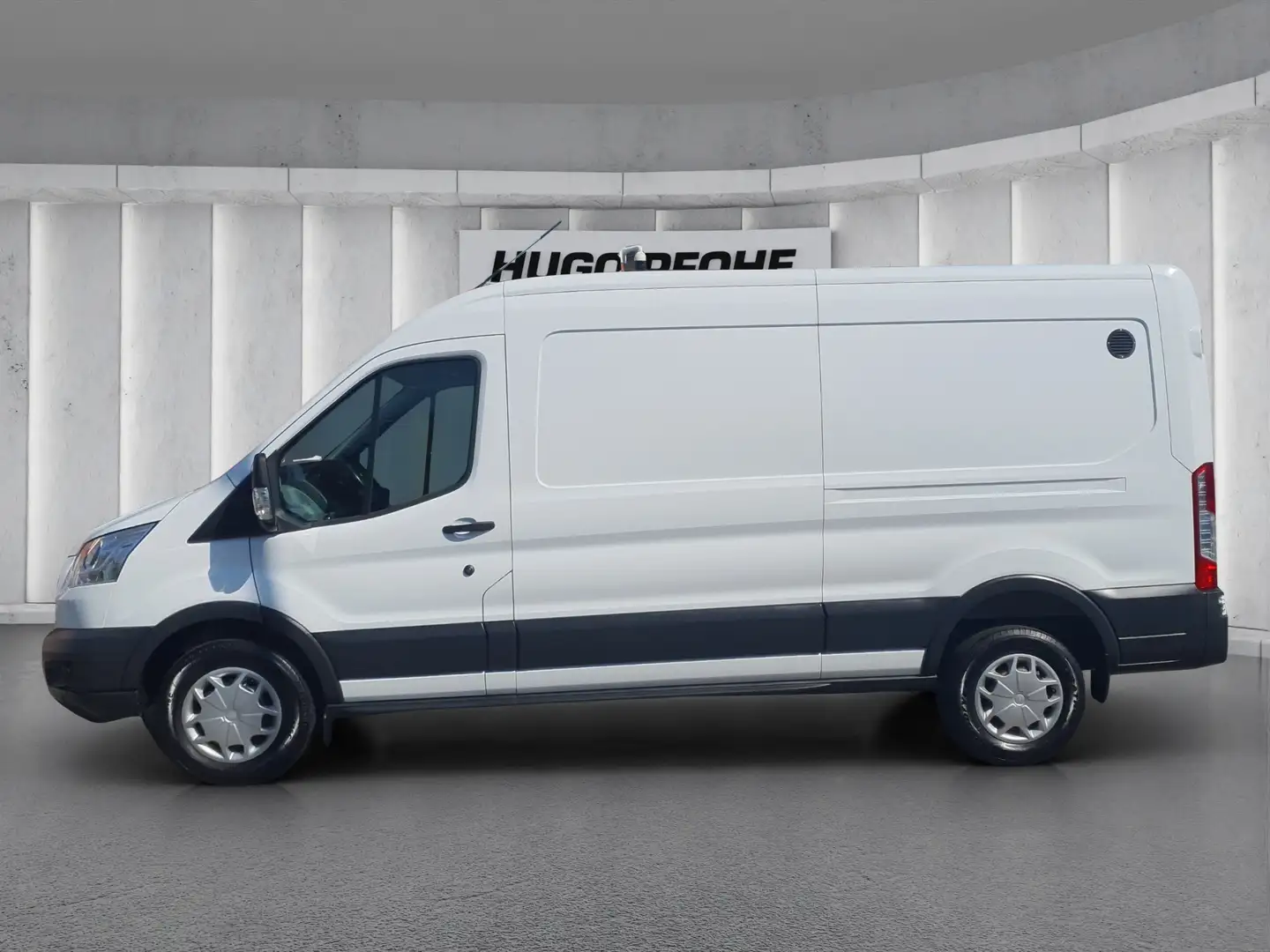 Ford Transit Trend 350 L3H2 RFK PDC Navi Klima ZV m FB SpurH Ka Blanc - 2