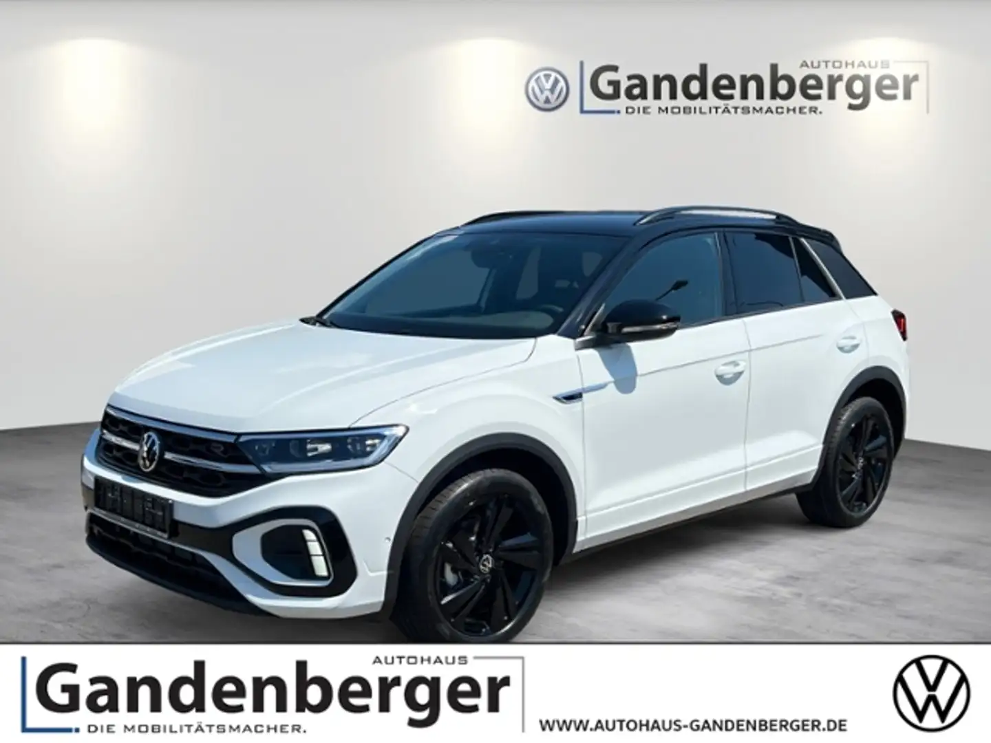 Volkswagen T-Roc R-Line 1.5 l TSI OPF 110 kW (150 PS) 7-Gang-Doppe Wit - 1