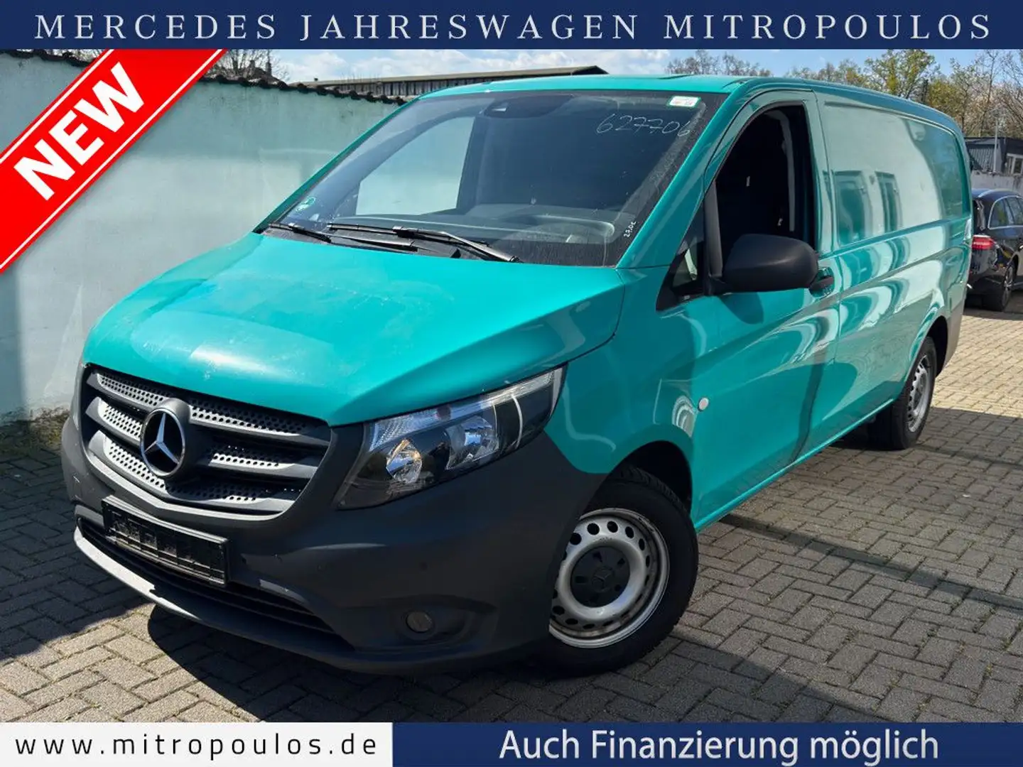 Mercedes-Benz Vito Kasten 114 CDI/BT 7G RWD lang*Klima*NAVI*PD Grün - 1