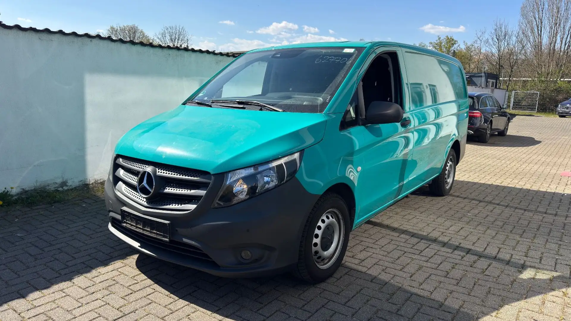 Mercedes-Benz Vito Kasten 114 CDI/BT 7G RWD lang*Klima*NAVI*PD Grün - 2