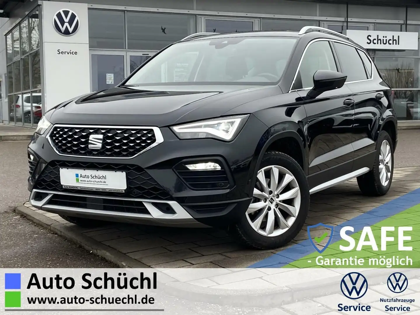 SEAT Ateca 1.5 TSI DSG Xperience FULL-LINK+VIRTUAL-CO Schwarz - 1