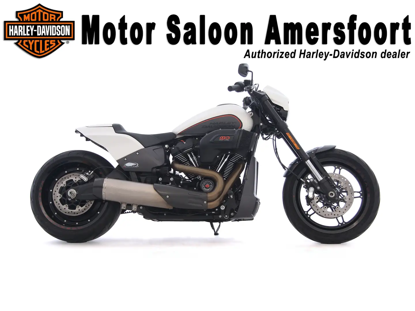 Harley-Davidson Softail FXDRS / FXDR Blanc - 1