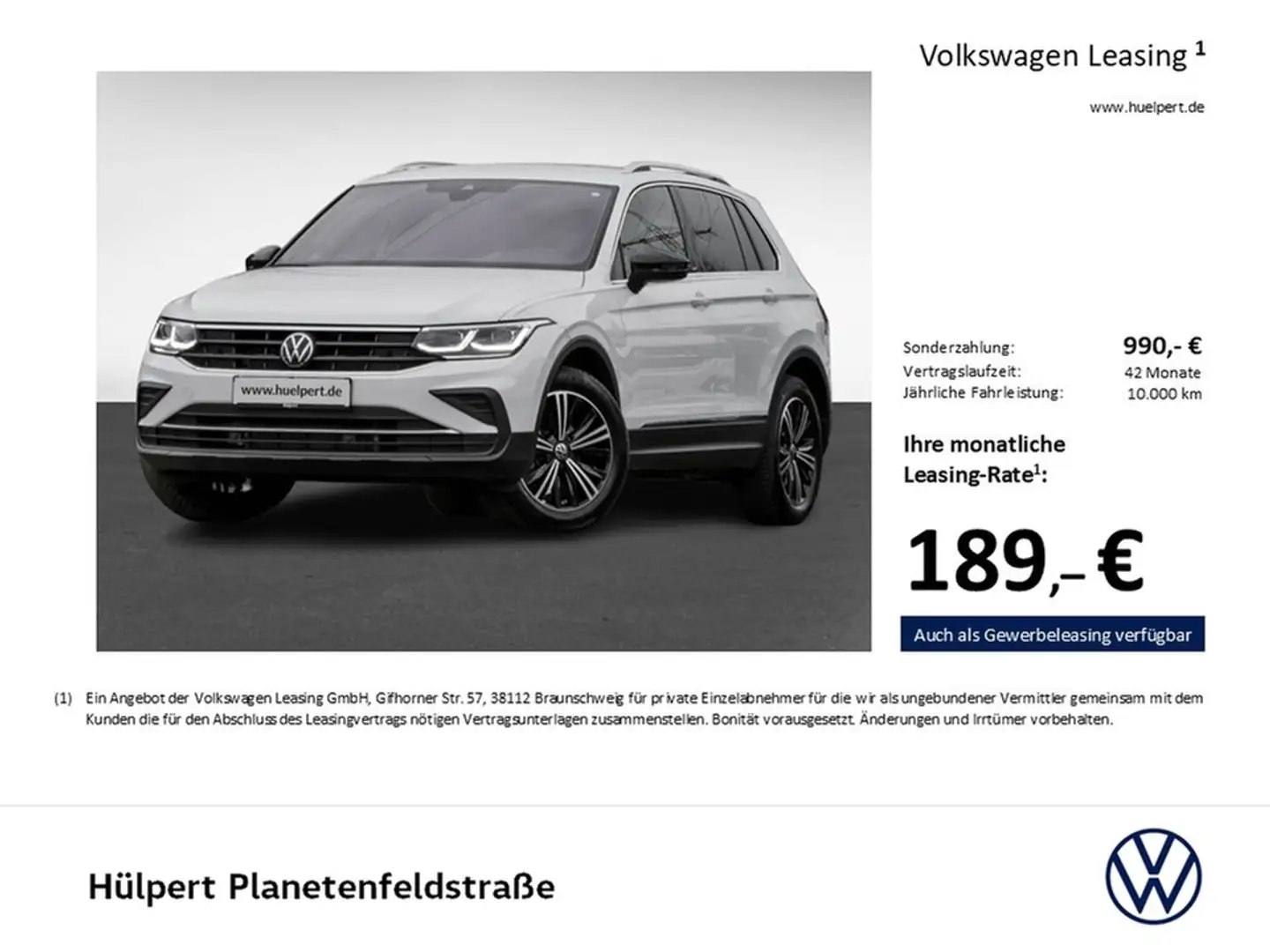 Volkswagen Tiguan 2.0 MOVE AHK CAM ACC LM18 NAVI SITZHEIZUNG Blanco - 2