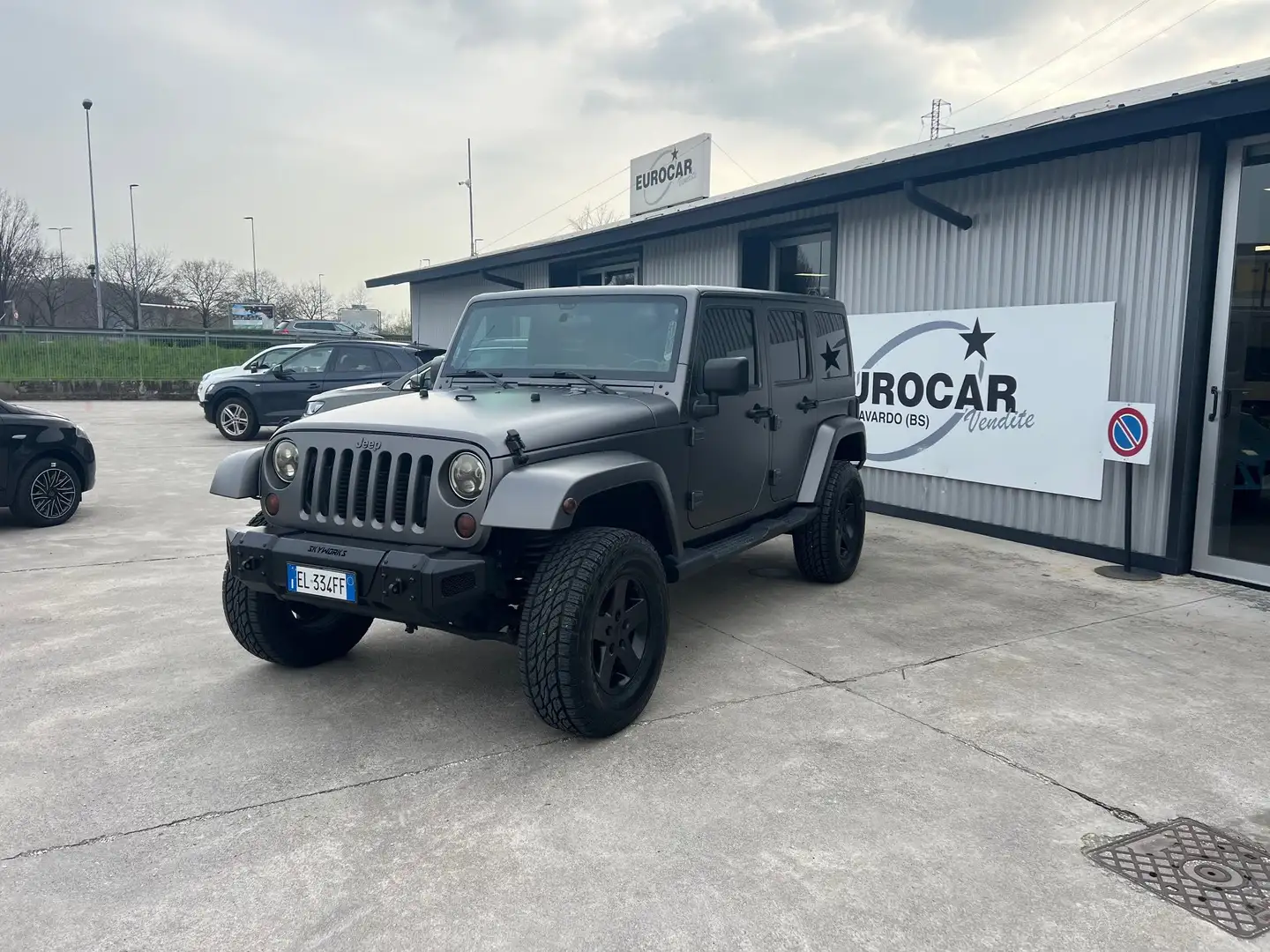 Jeep Wrangler Wrangler Unlimited 2.8 crd Rubicon auto Grau - 1