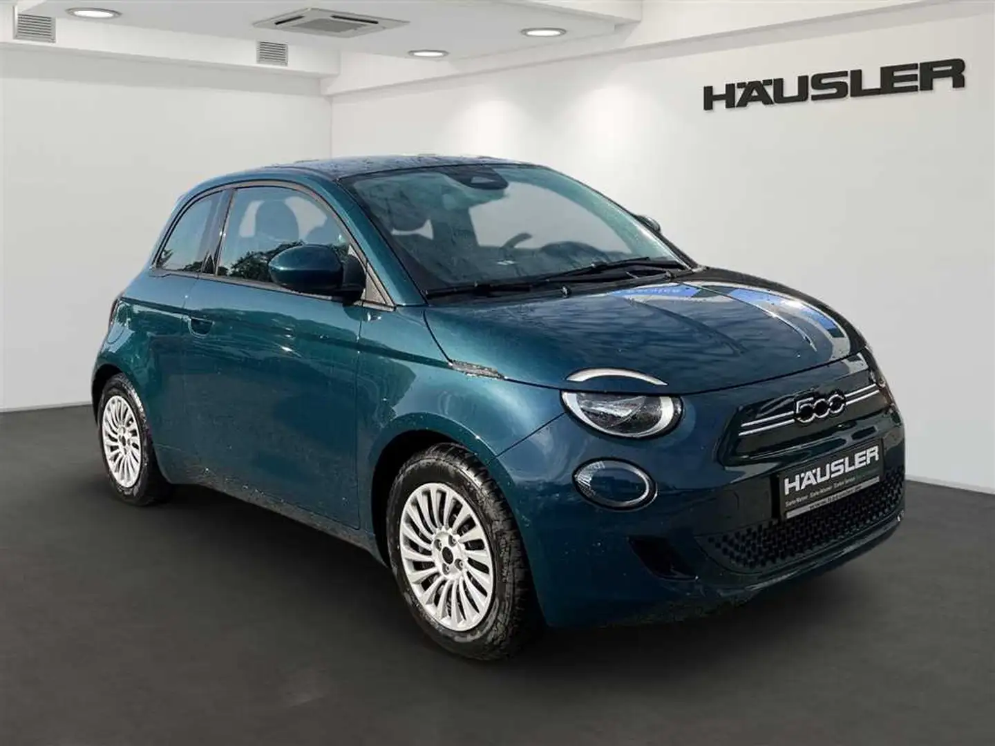 Fiat 500 mit RFK*Tempomat*Klimaautomatik Grün - 2