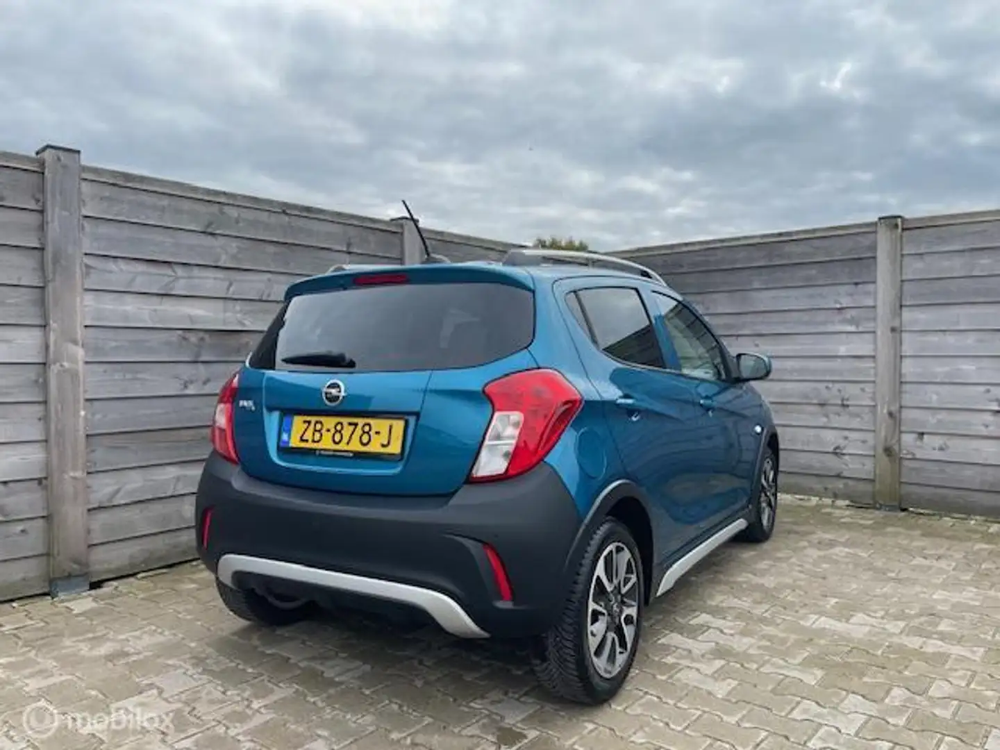 Opel Karl 1.0 Rocks Online Edition CruiseC-Navi-PDC Bleu - 2