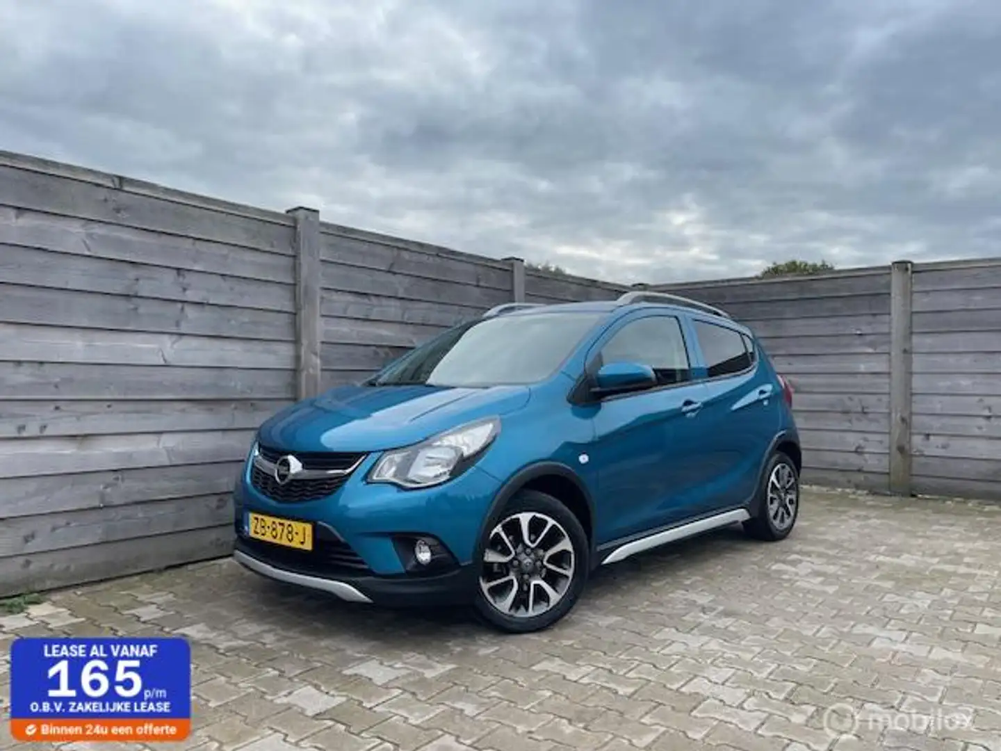 Opel Karl 1.0 Rocks Online Edition CruiseC-Navi-PDC Bleu - 1