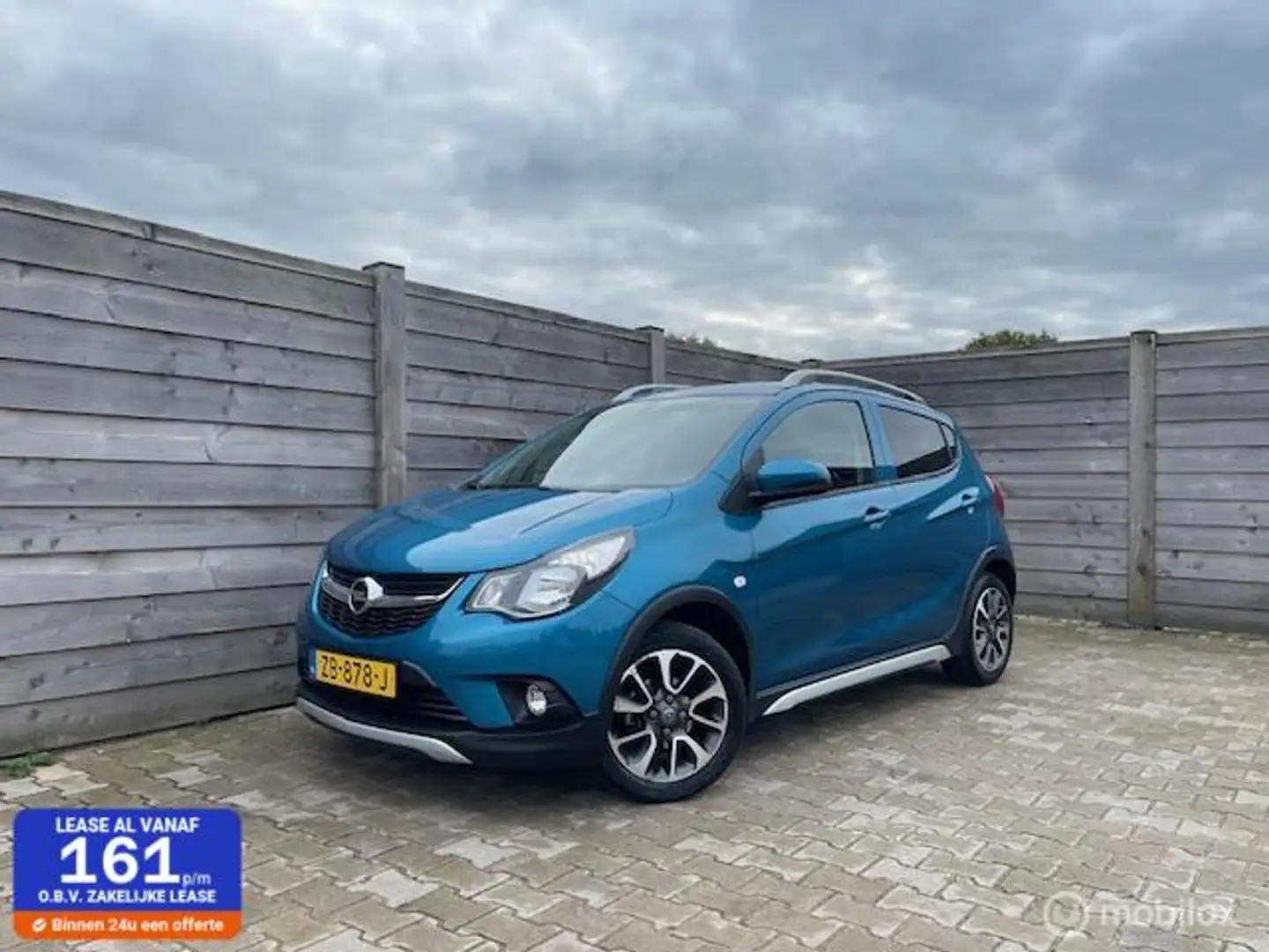 Opel Karl 1.0 Rocks Online Edition CruiseC-Navi-PDC Blau - 1