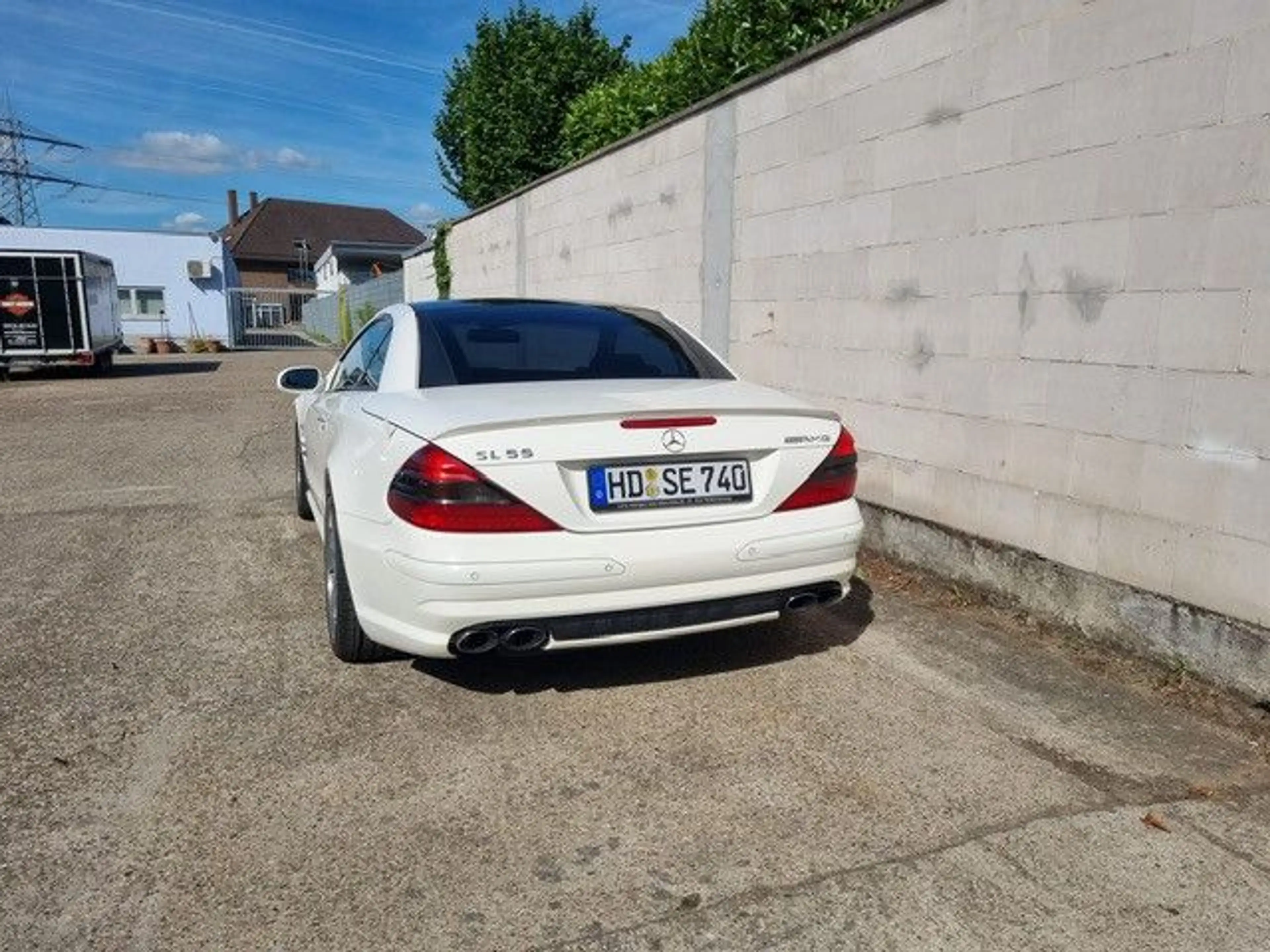 Mercedes-Benz SL 55 AMG Panorama-Dach — photo 5